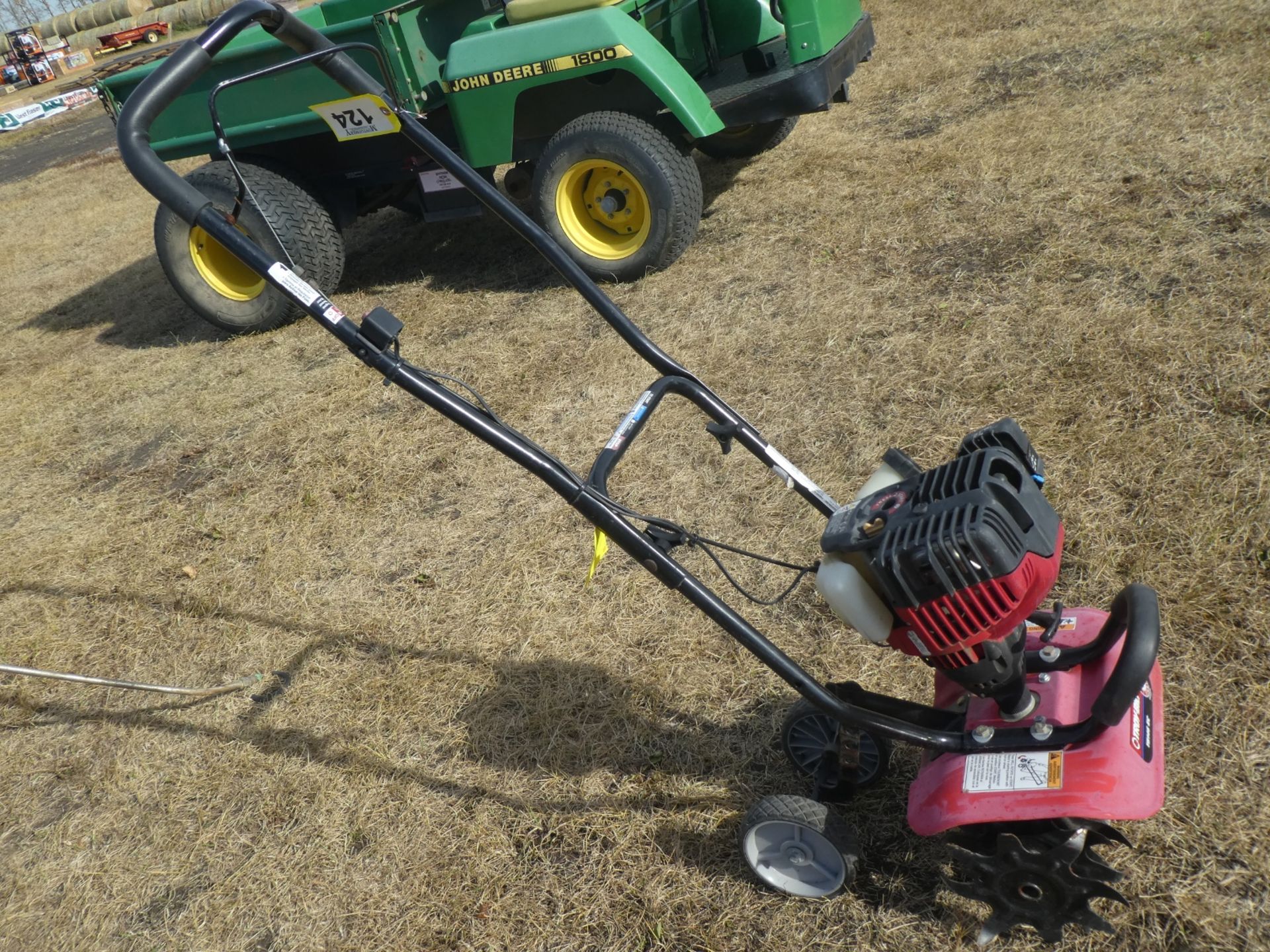 2012 TROY BILT TB146EC 12IN FRONT TINE ROTOTILLER, 2-STROKE,