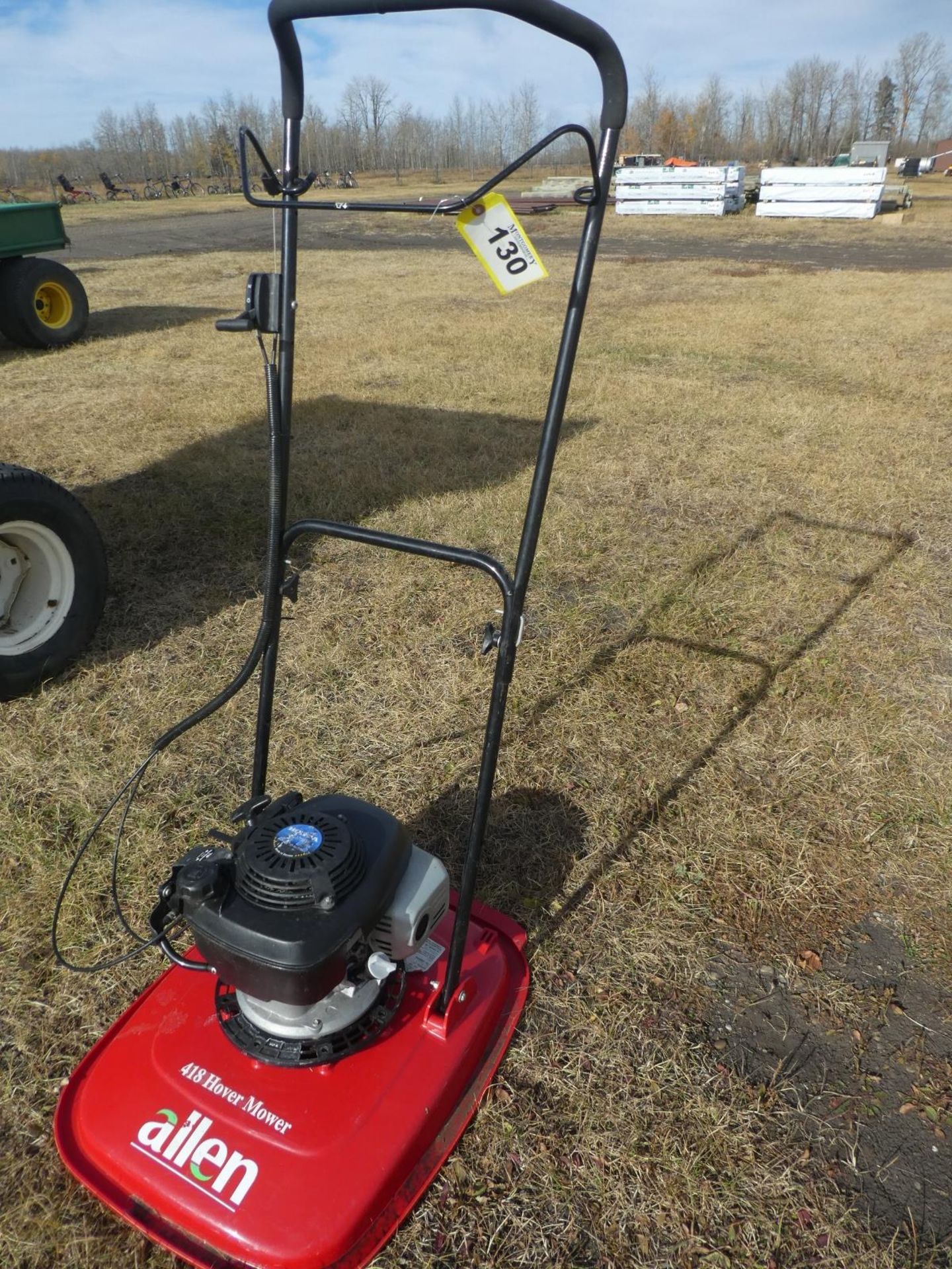 ALLEN 418 18" HOVER MOWER W/4.5HP HONDA GCV 135 GAS ENG. S/N 290000036 CODE 174F