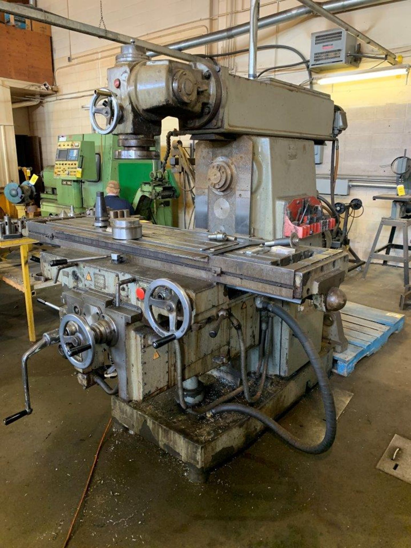 1976 STANKO CONVENTIONAL SADDLE TYPE MILLING MACHINE W/ 48“ TRAVEL & DIGITAL READ OUT., MODEL 6P83W, - Image 2 of 18