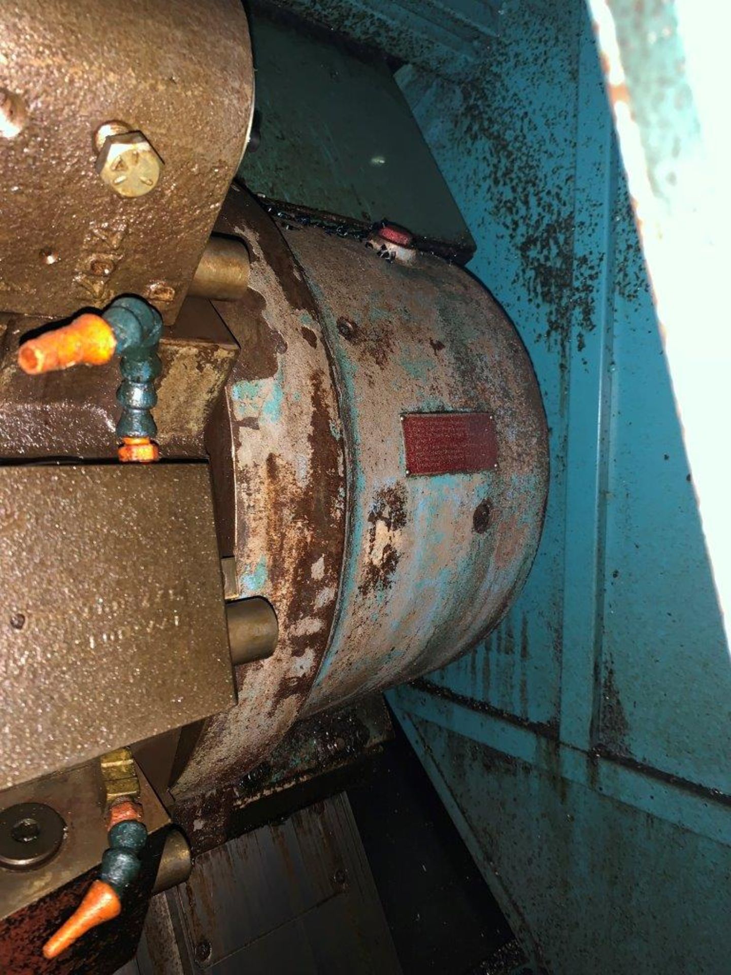 1983 MAZAK SLANT TURN 40N LATHE CNC, 14“ DIAMETER., S/N 54862 - Image 19 of 27