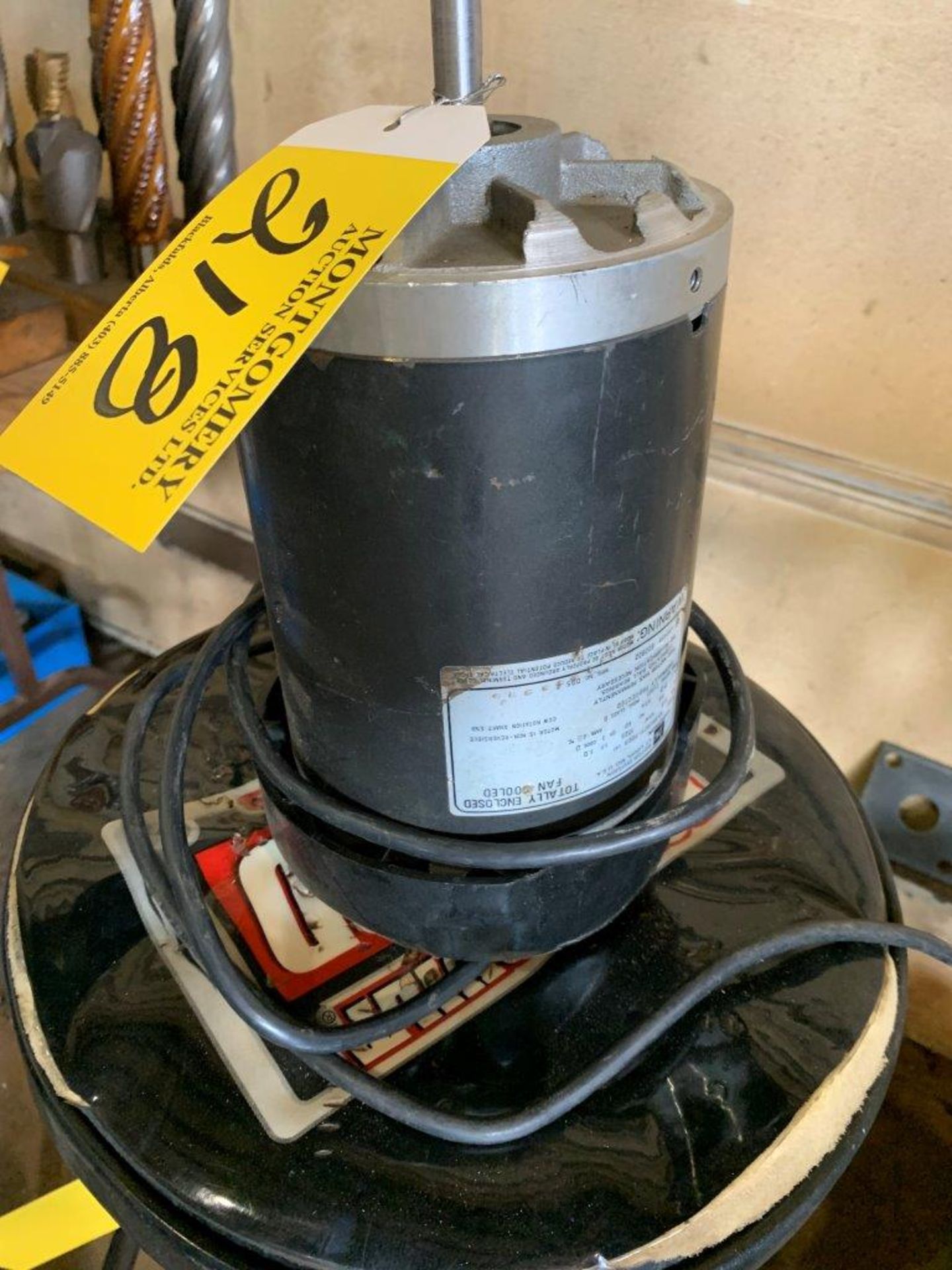 MIERSON 1/2 HP SP ELECTRIC MOTOR, FAN COOLED