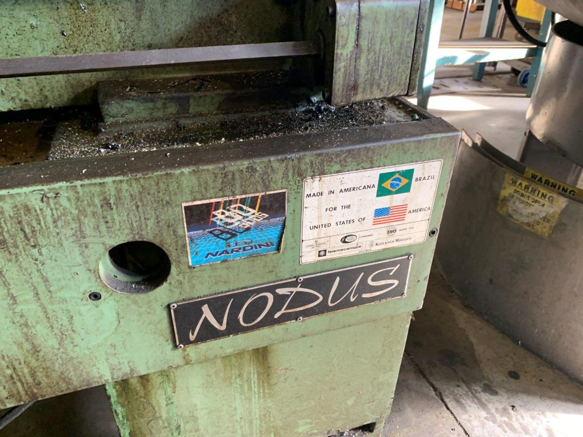 1989 MANUAL 1440 NARDINI LATHE. (BRAZILIAN MAKE) C/W TOOLING, S/N C4.HSP240 - Image 11 of 22