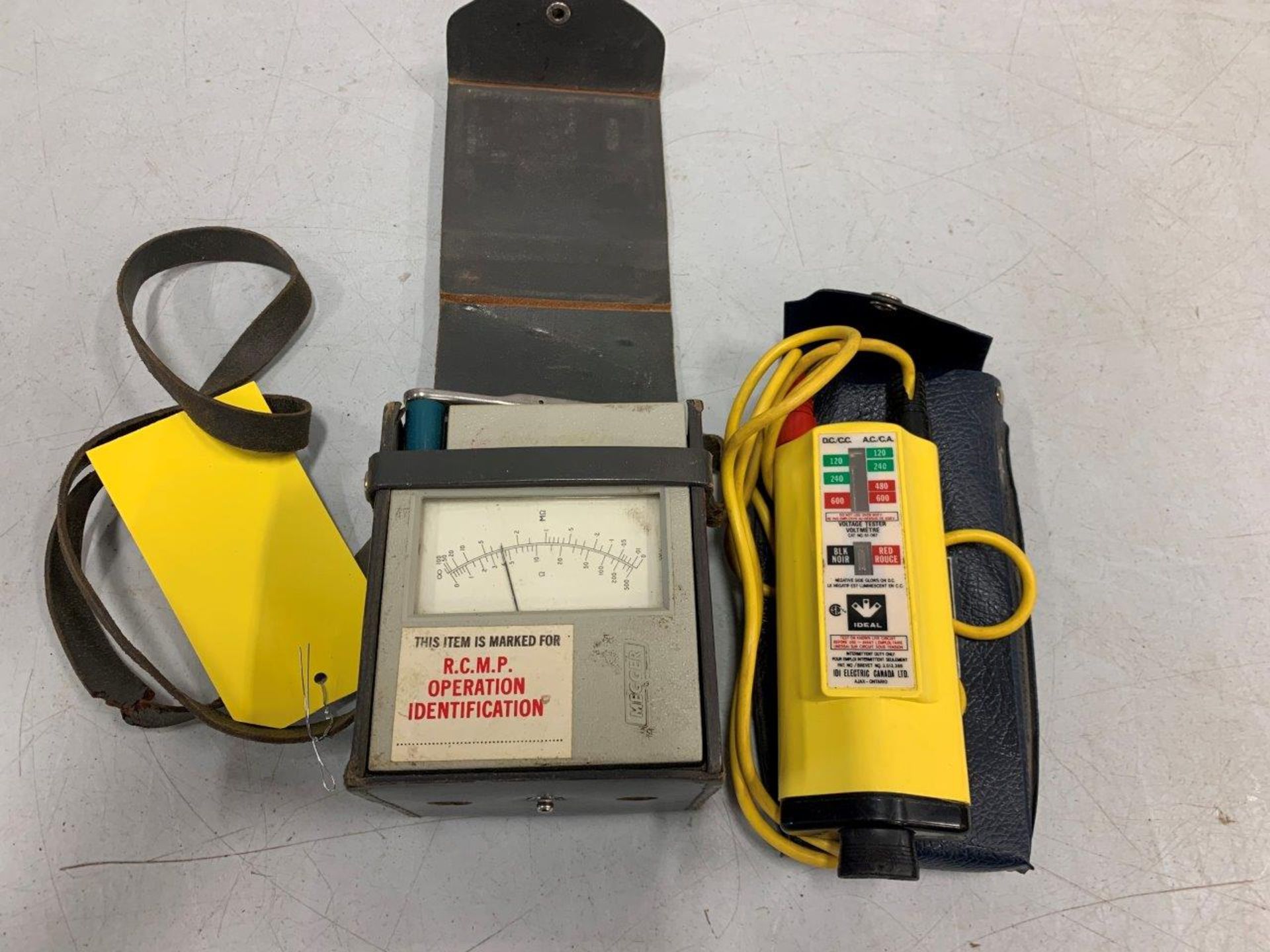 ELECTRICAL TESTER AND OHMMETER