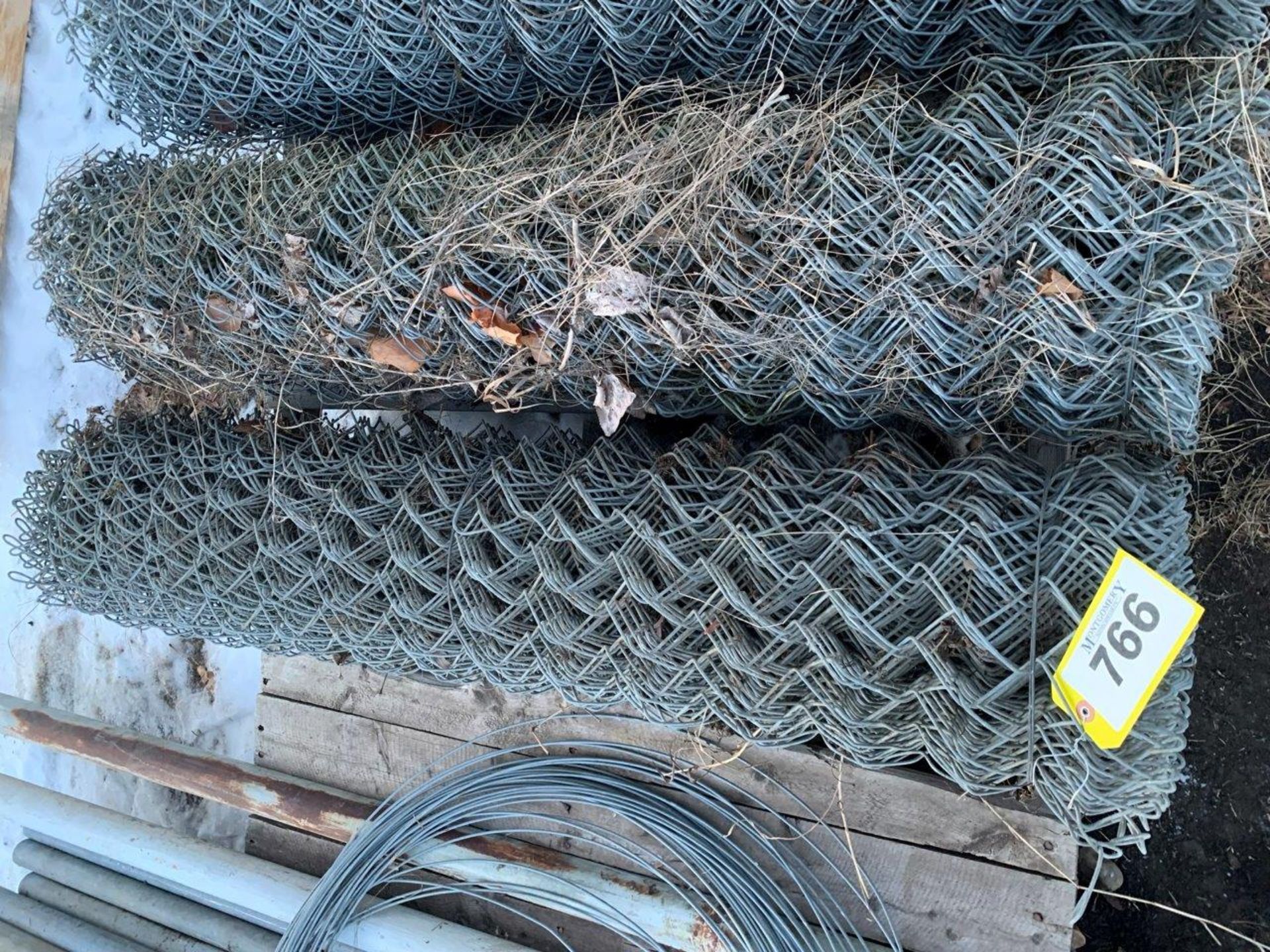 2-ROLLS OF 4FT CHAIN LINK FENCING MESH