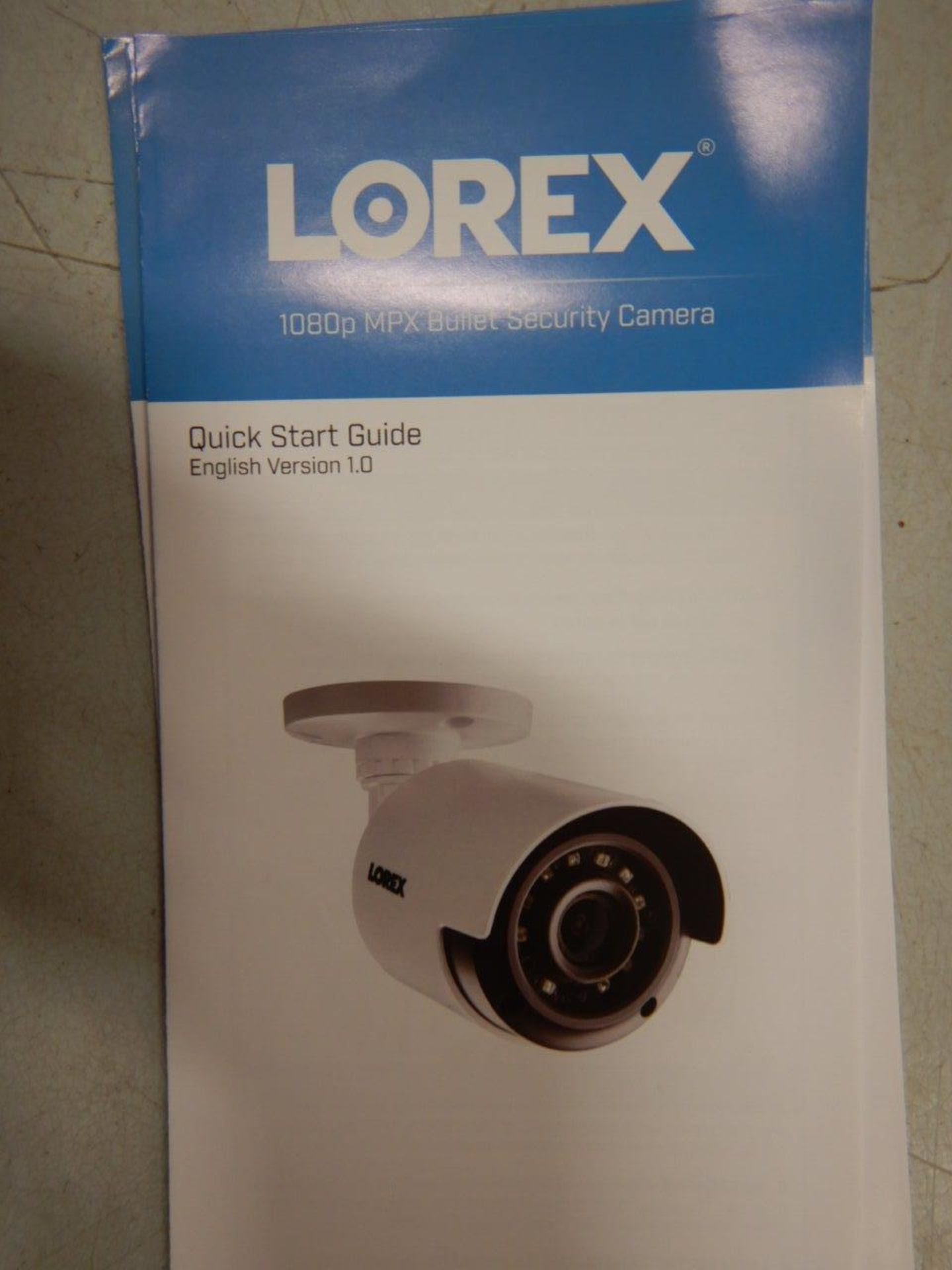 LOREX SECURITY CAMERA SYSTEM MOD. LBV2531U-C4B