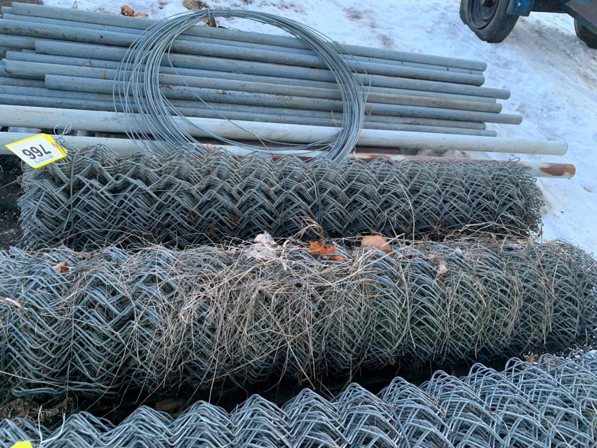 2-ROLLS OF 4FT CHAIN LINK FENCING MESH - Image 2 of 2