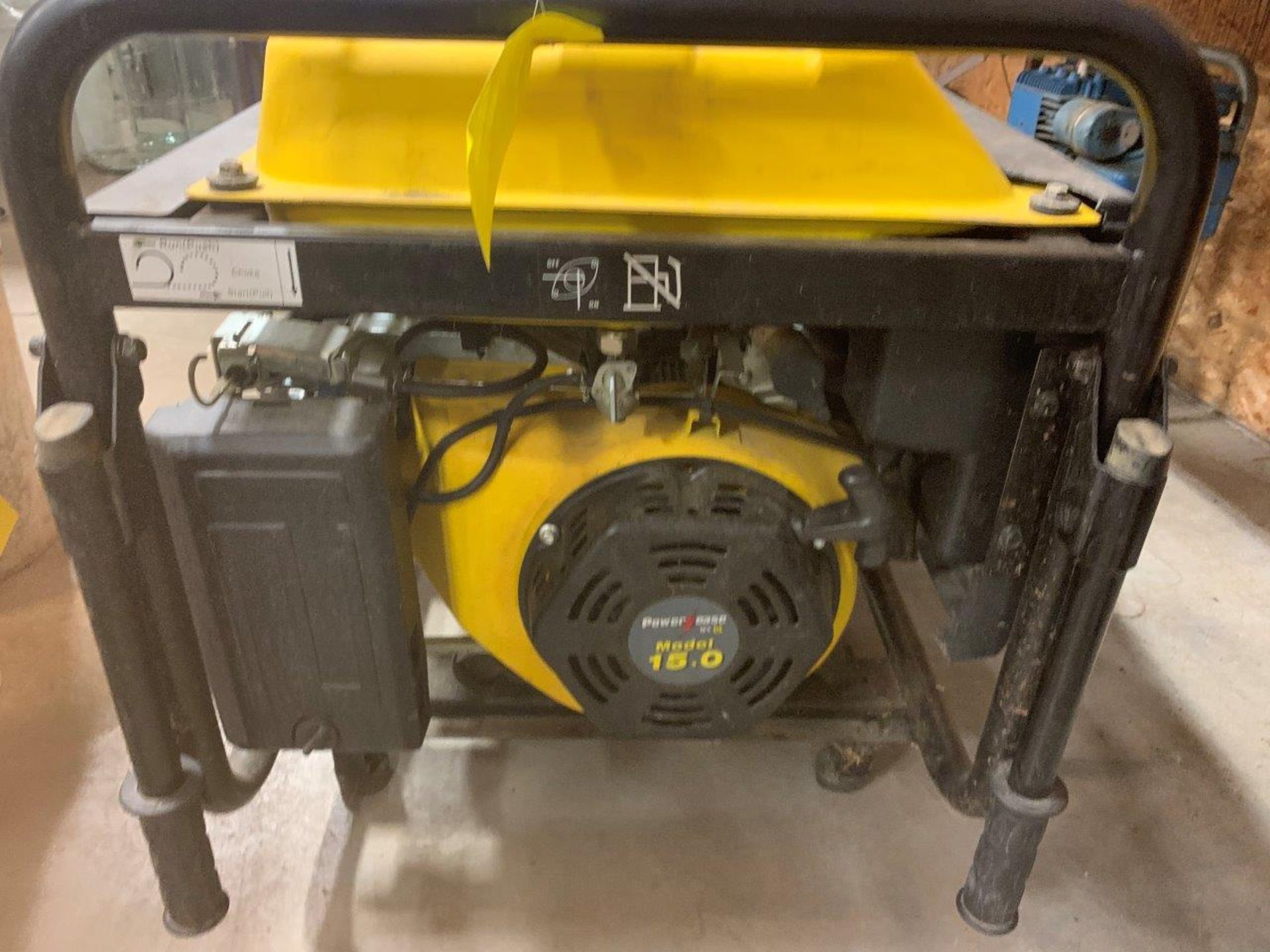 BE POWEREASE BE-9000ER GENERATOR W/ ELEC. START AND WHEEL KIT - Image 4 of 5