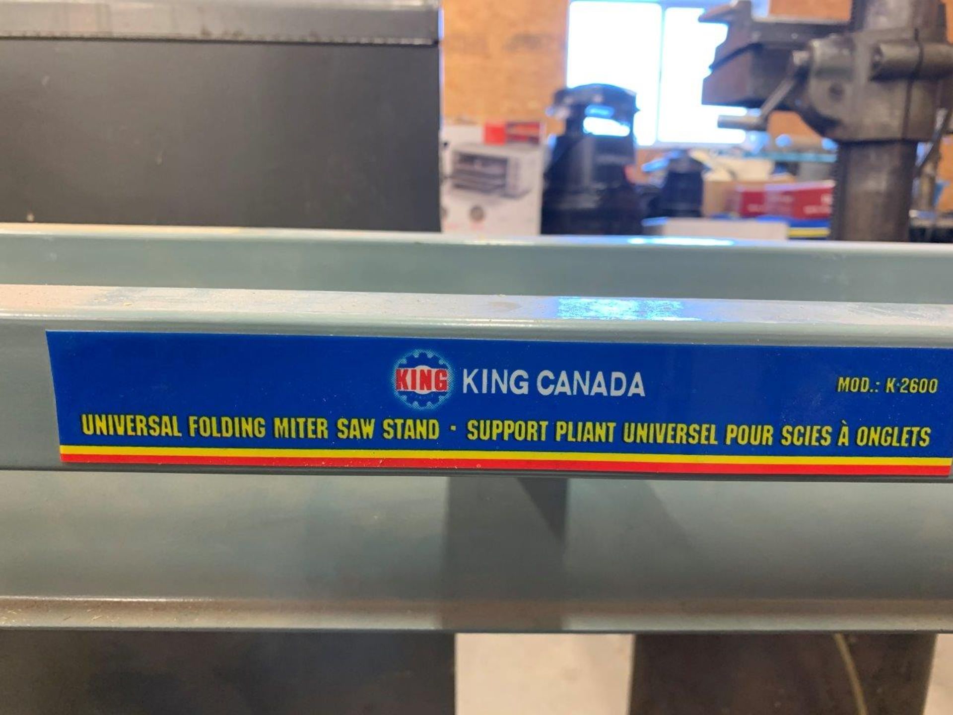 KING CANADA UNIVERSAL MITRE SAW STAND - Image 3 of 4