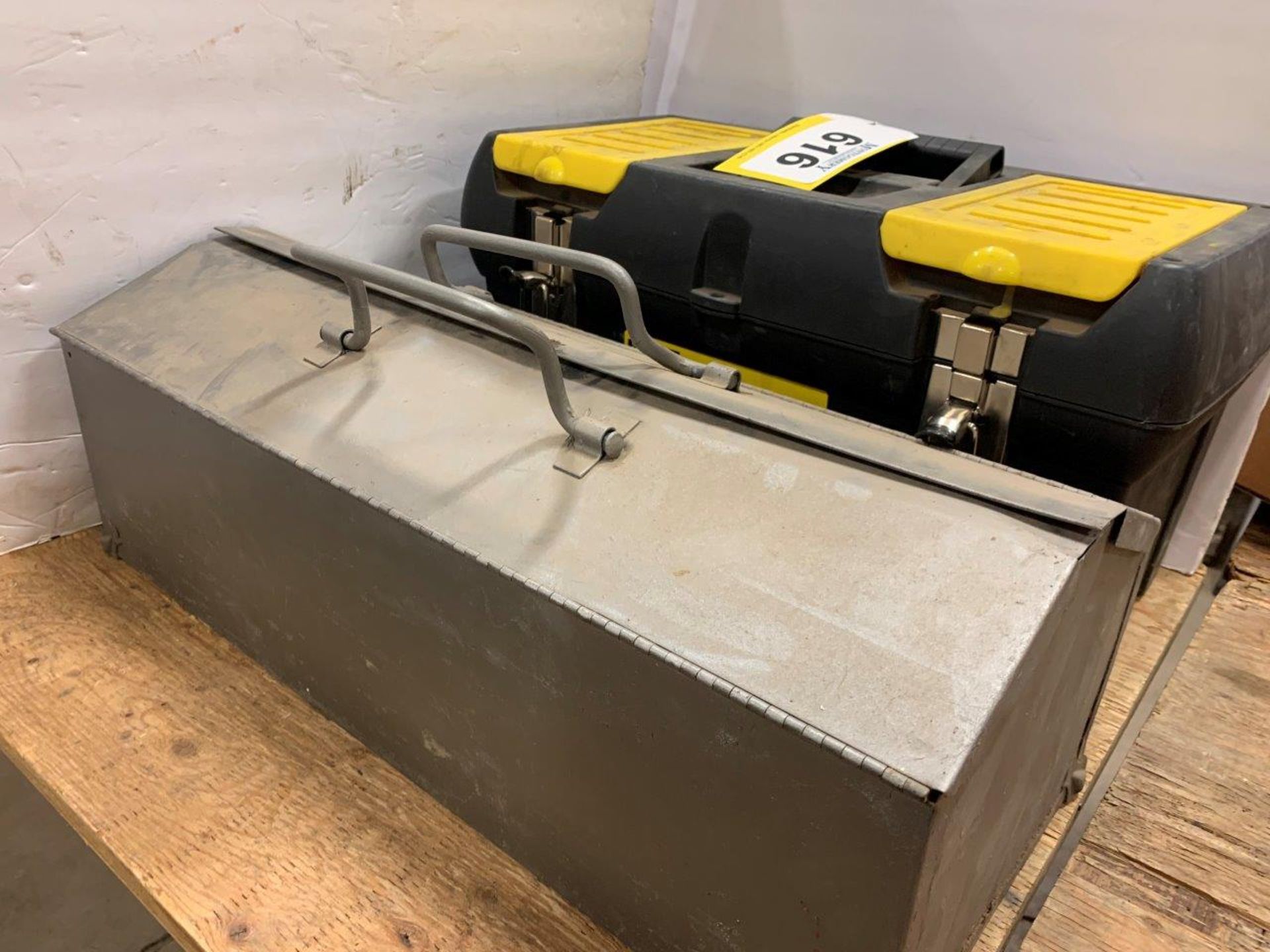 STANLEY POLY TOOLBOX AND METAL TOOLBOX