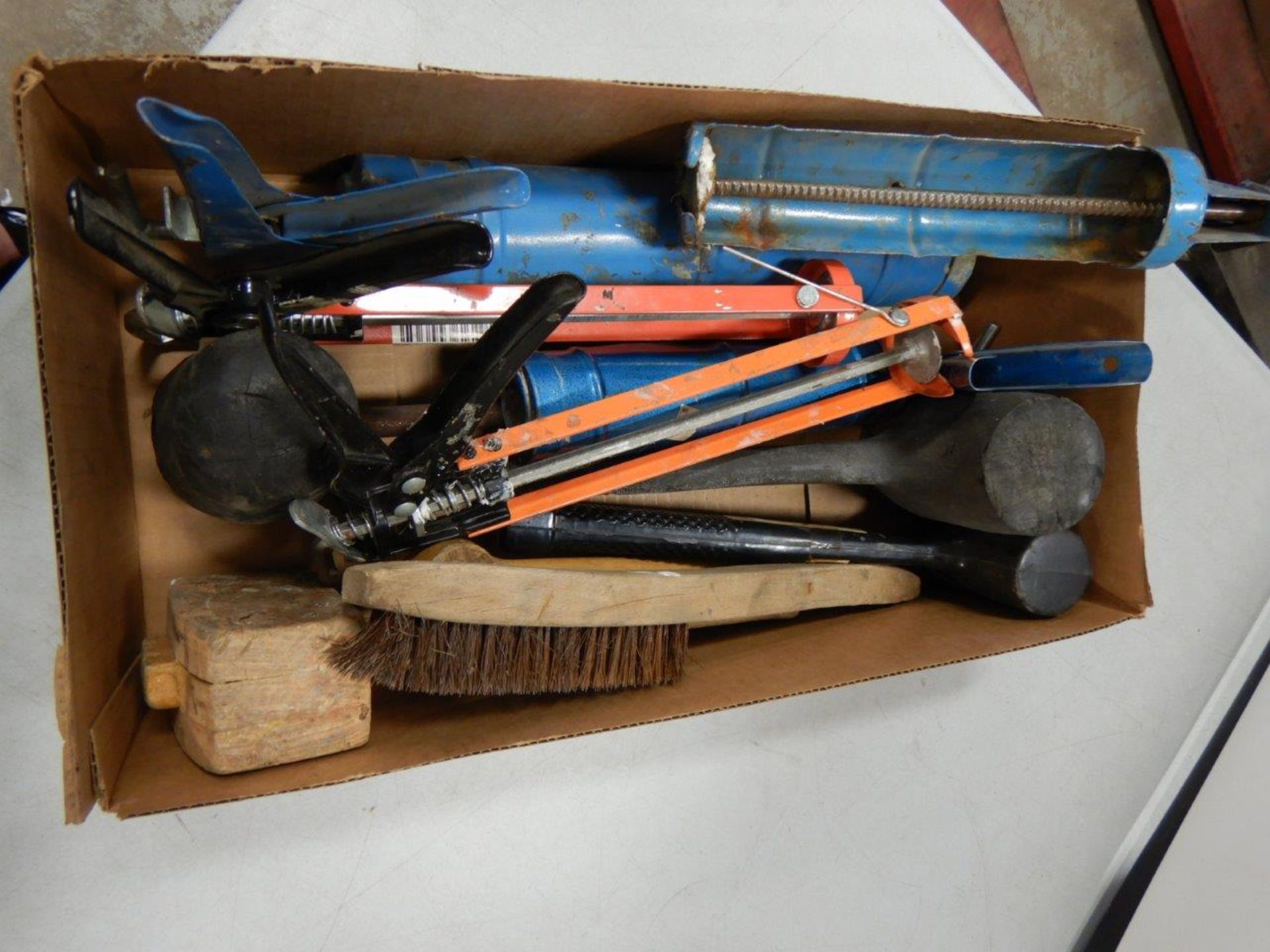 DEAD BLOW HAMMERS, RUBBER MALLETS, CAULKING GUNS, - Image 2 of 2