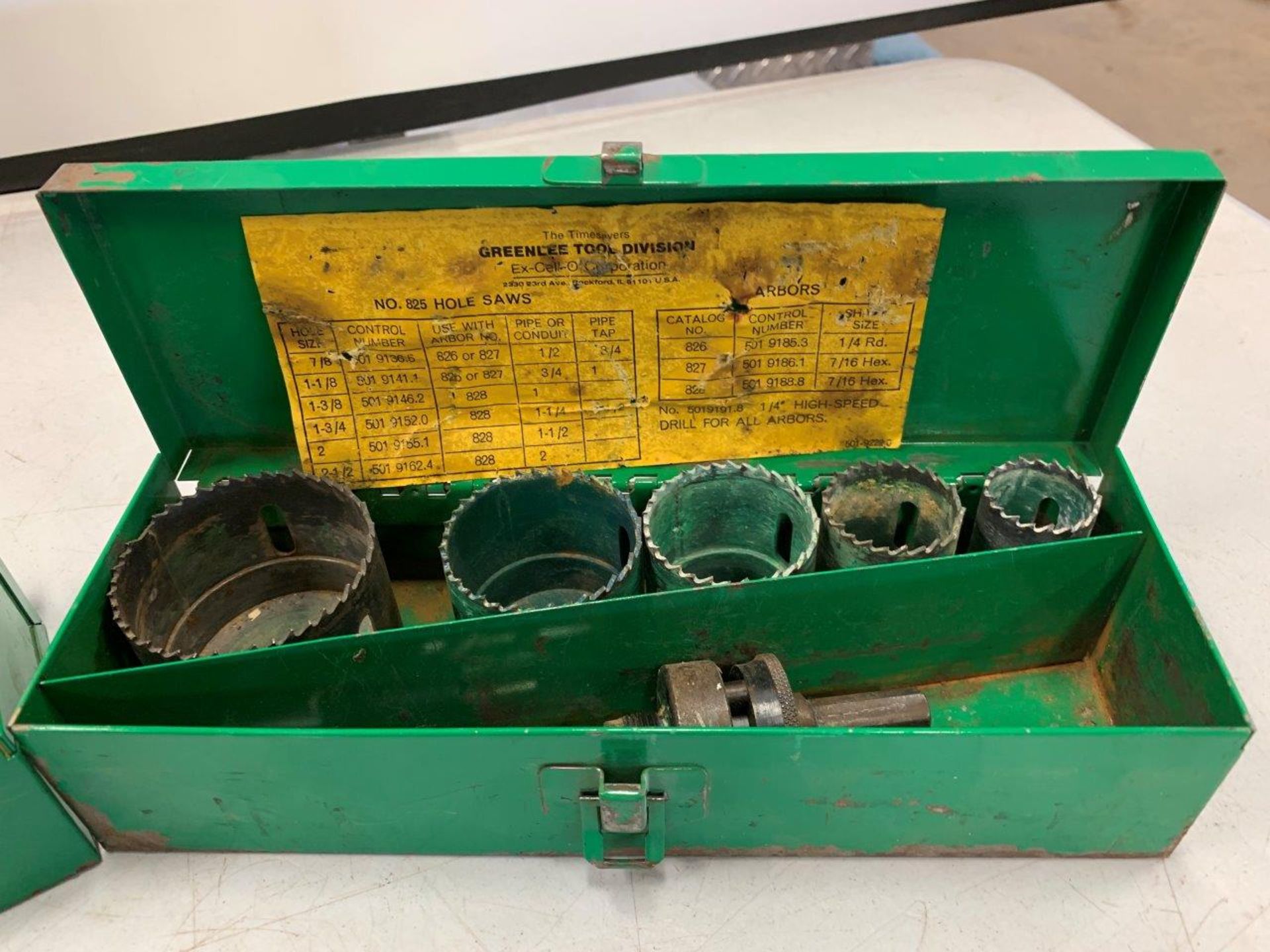 2-GREENLEE NO 830 HOLE SAW SETS - Image 3 of 4