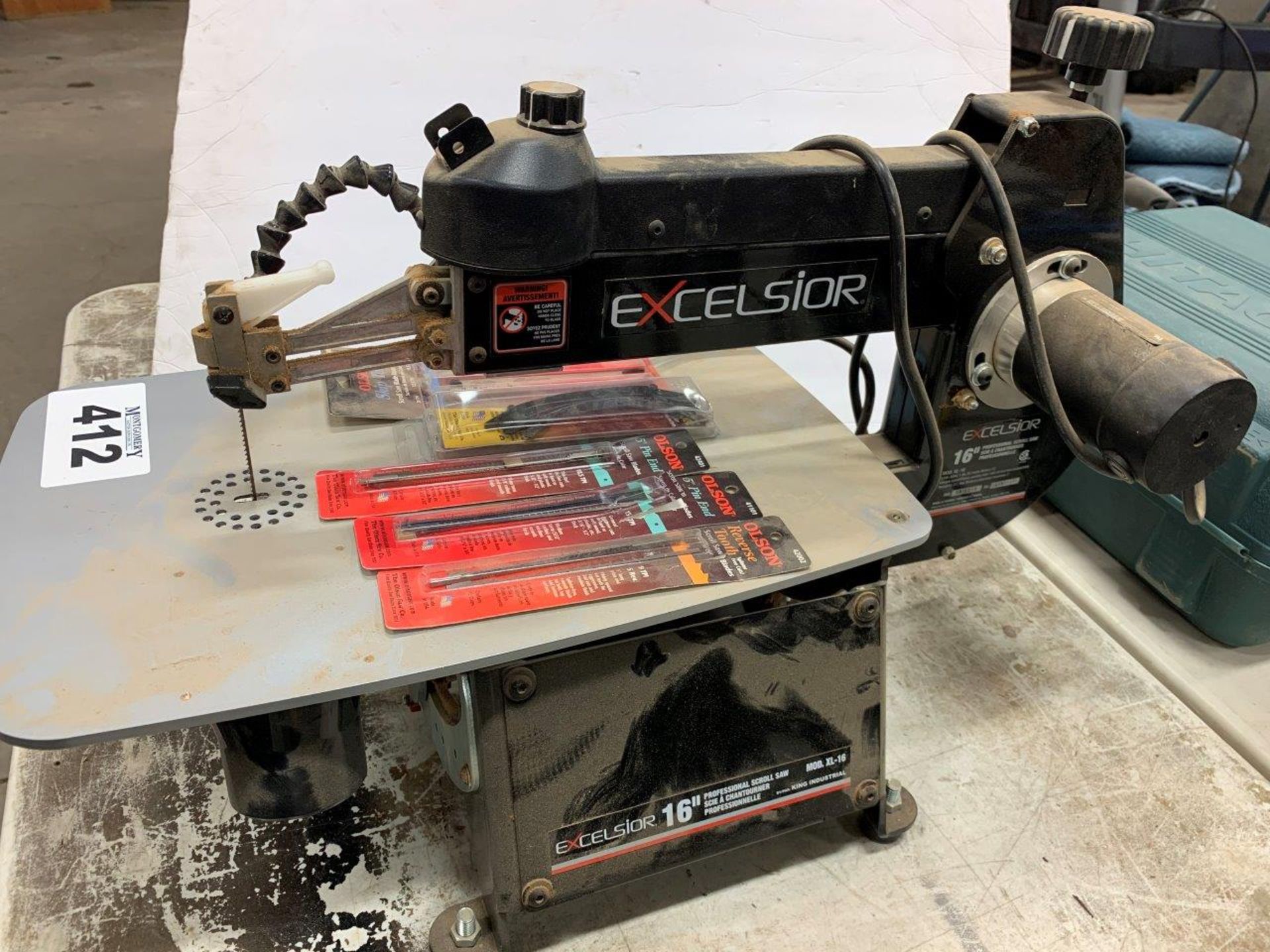 EXCELSIOR 16" ELEC. PROFESSIONAL SCROLL SAW - Image 4 of 4