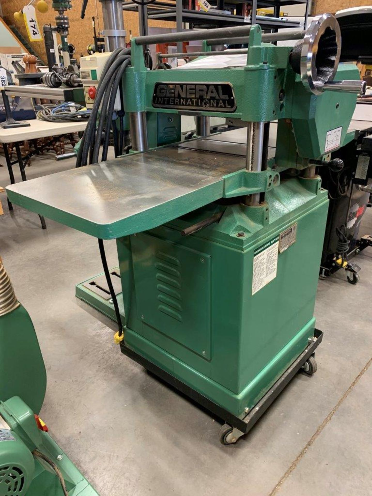 GENERAL INTERNATIONAL 15" SINGLE SURFACE PLANER MOD. 30-125CE M1 220V/3 HP S/N 31979111 - Image 4 of 4