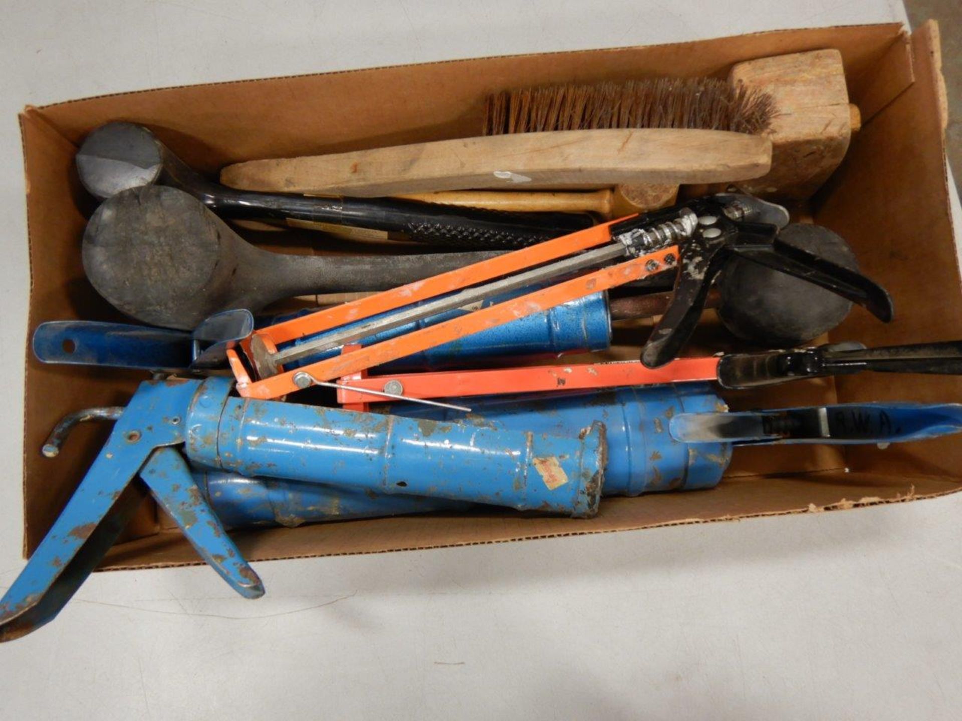 DEAD BLOW HAMMERS, RUBBER MALLETS, CAULKING GUNS,