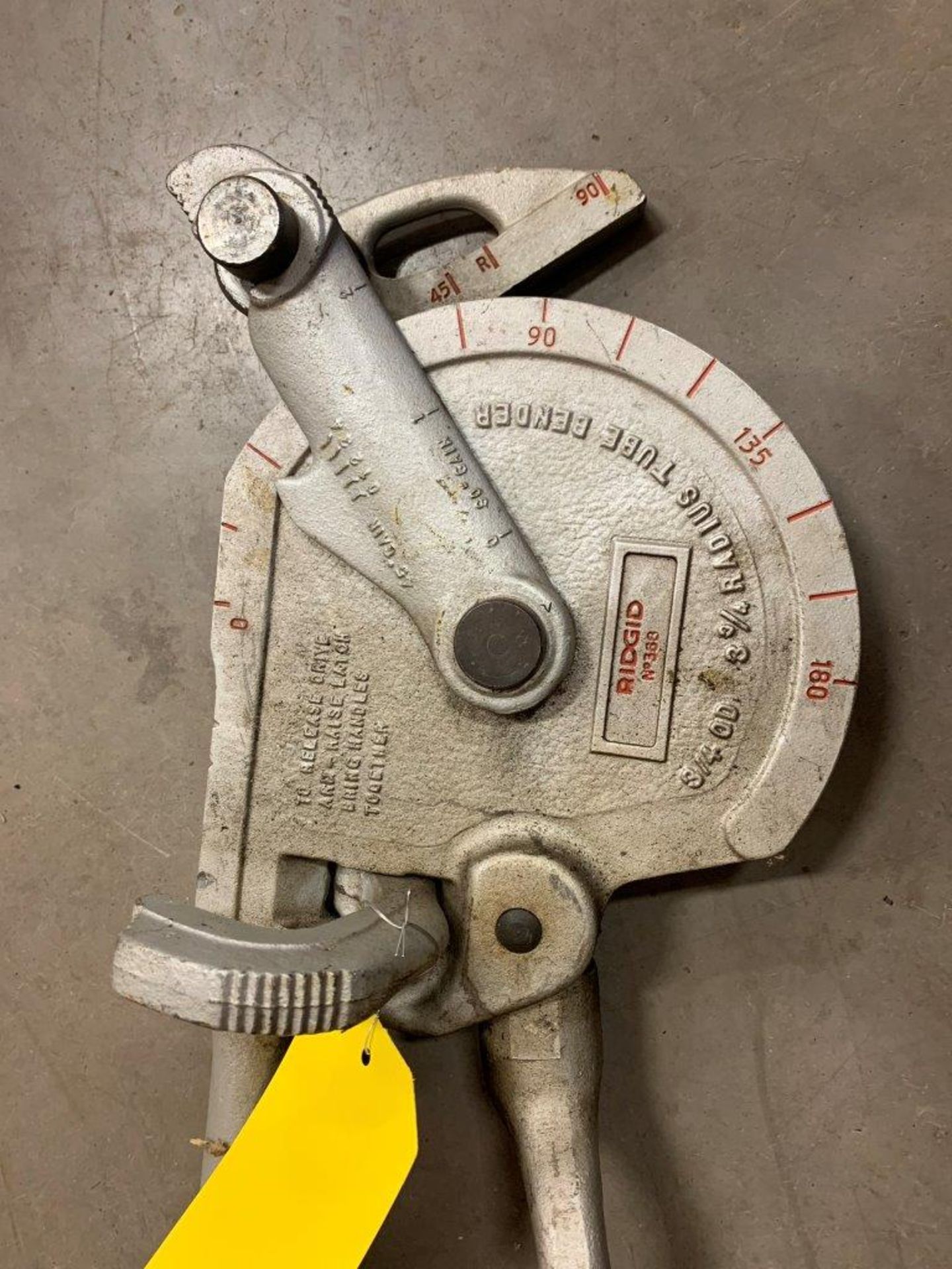 RIDGID NO. 398 3.75" RADIUS TUBE BENDER - Image 3 of 3