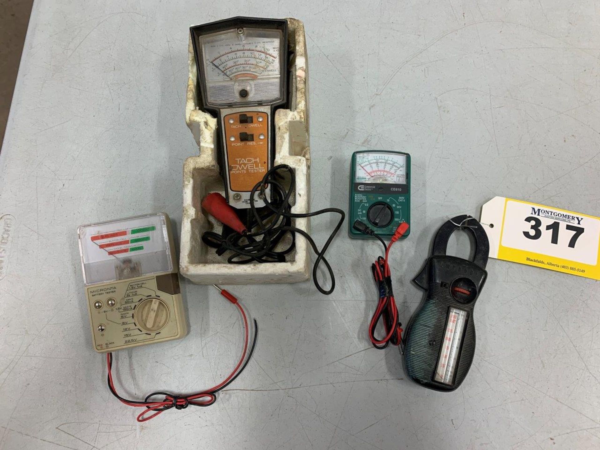 L/O ASSORTED VOLTMETERS/TESTER,