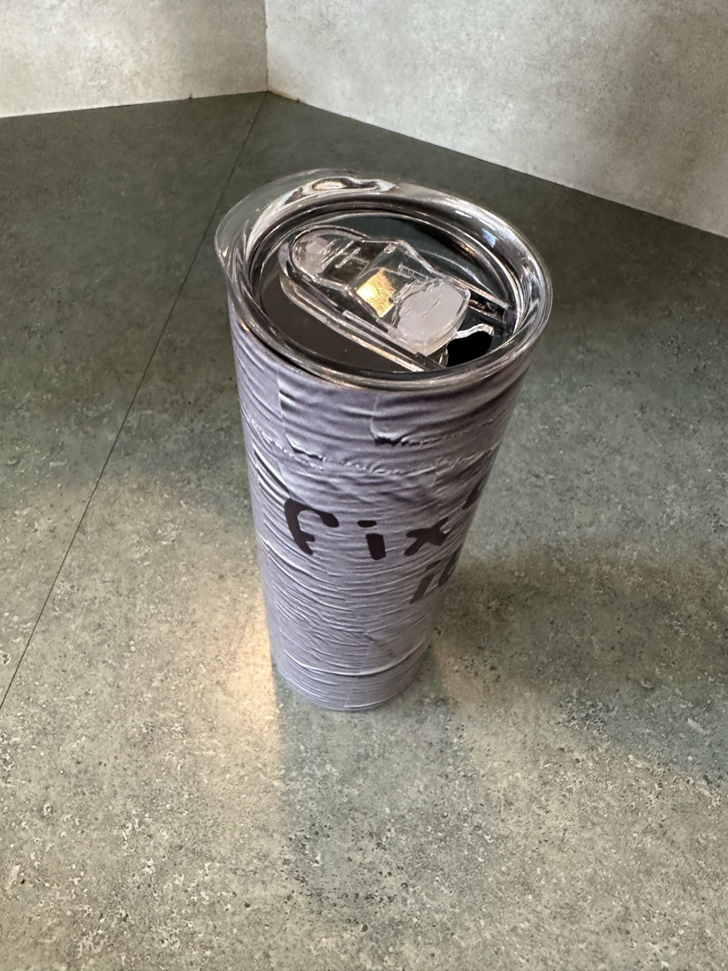 Two Custom Travel Mugs - Duct tape and WD-40 - Retail Value: $60 - Donated By: Donna's Design - Image 4 of 4