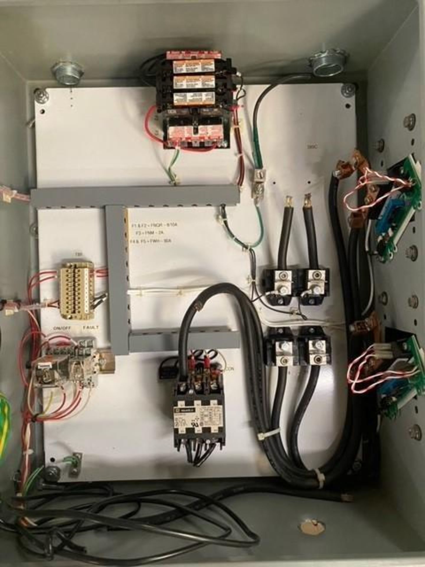 Industrial Enclosure with Components - Image 2 of 3