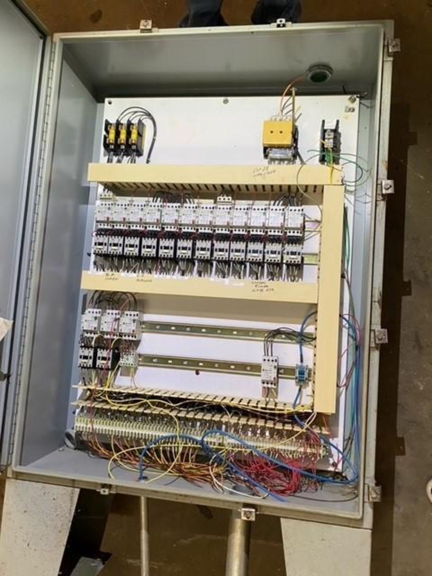 Hoffman Industrial Control Panel Enclosure w/ Contents