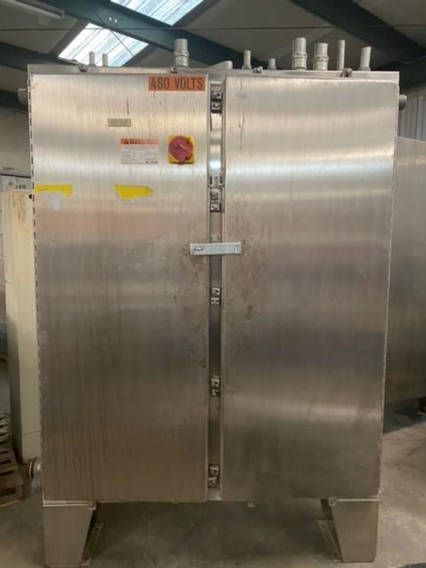 LARGE Stainless Steel Hoffman Industrial Enclosure w/ Contents
