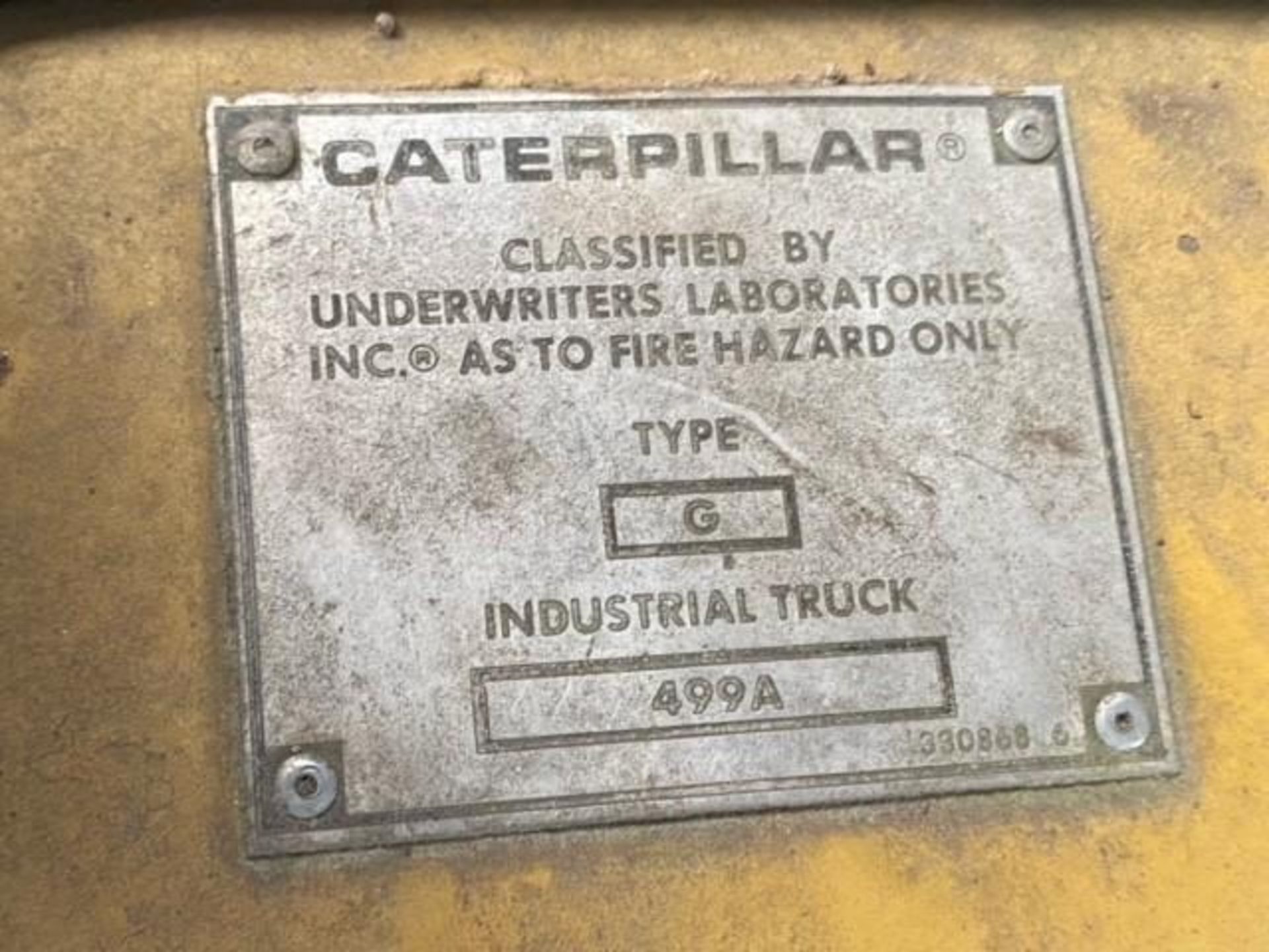 Caterpillar 5000lb Capacity Off Road Forklift - Image 6 of 9