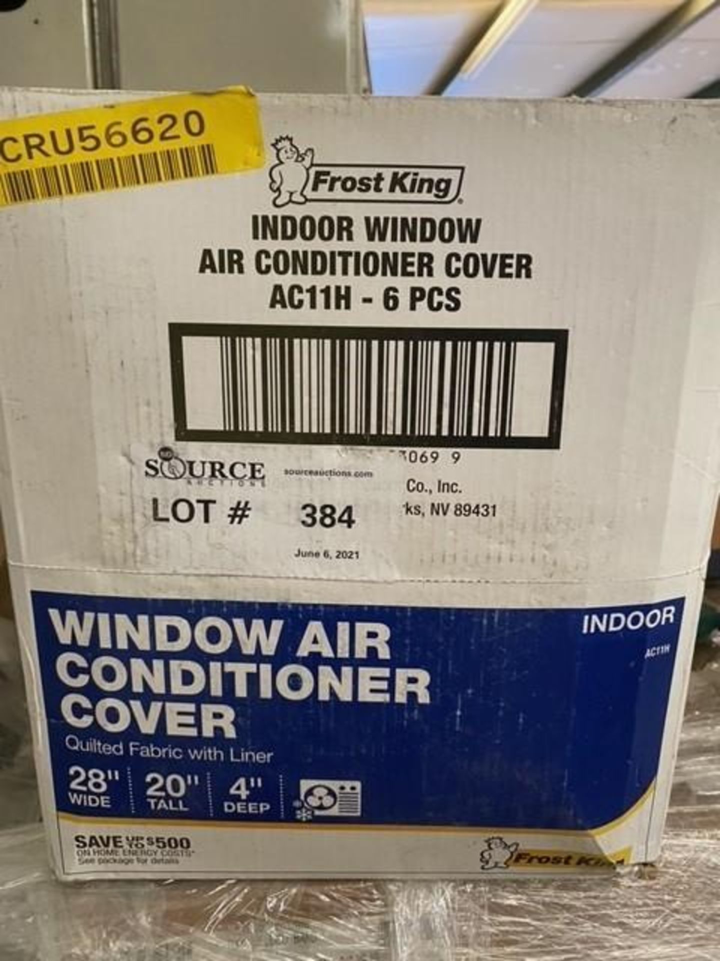 Lot of Frost King Window A/C unit Cover - Image 4 of 4
