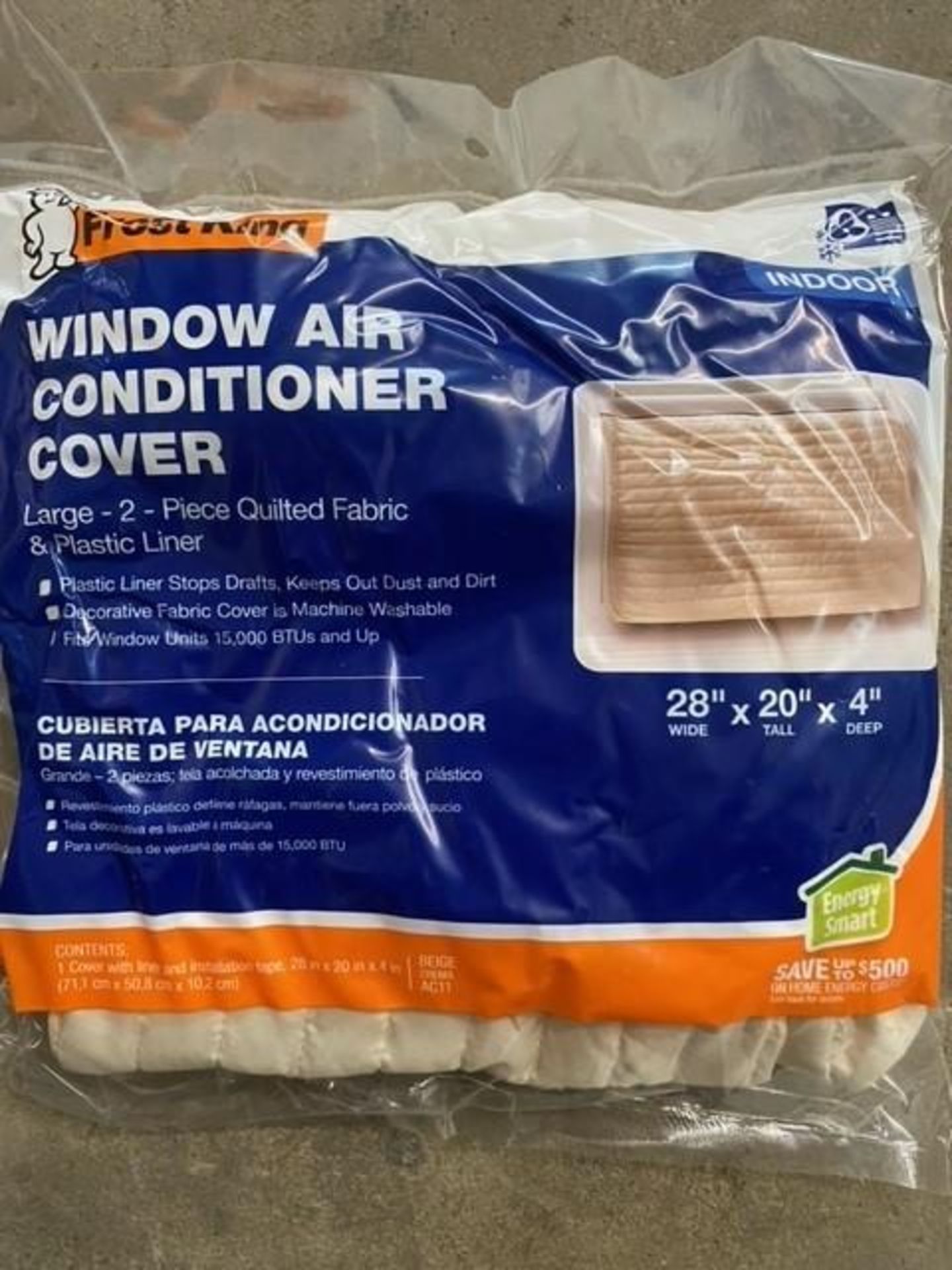 Lot of Frost King Window A/C unit Cover