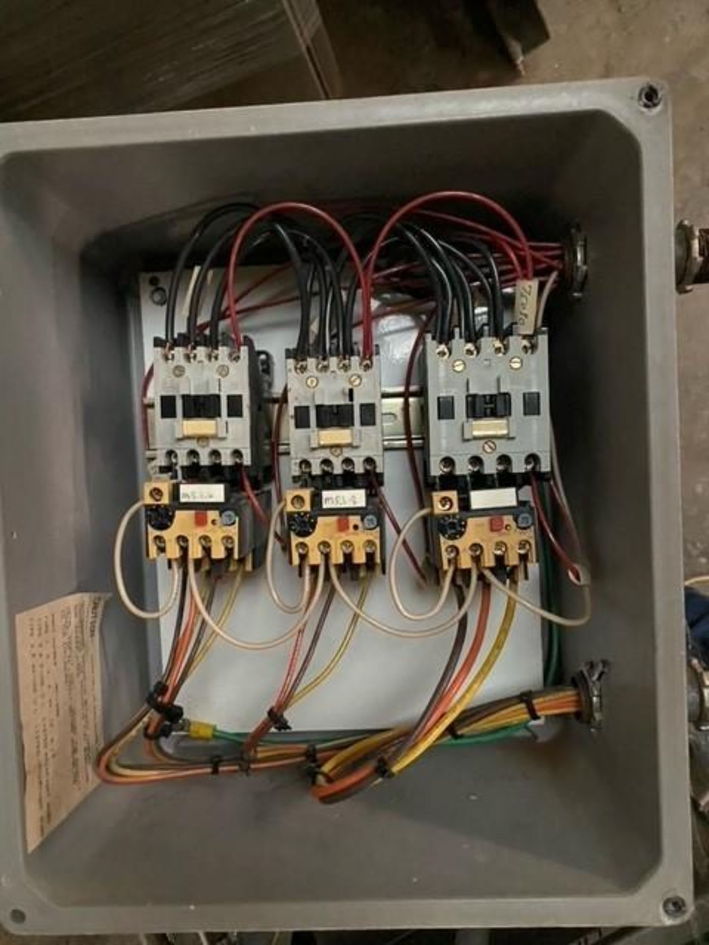 Electrical Enclosure with components