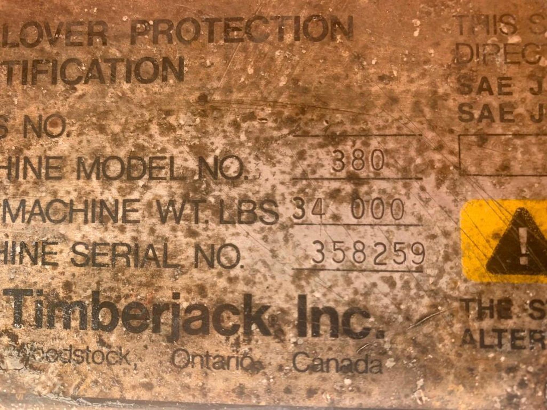 Timberjack 380B Skidder - Image 78 of 80