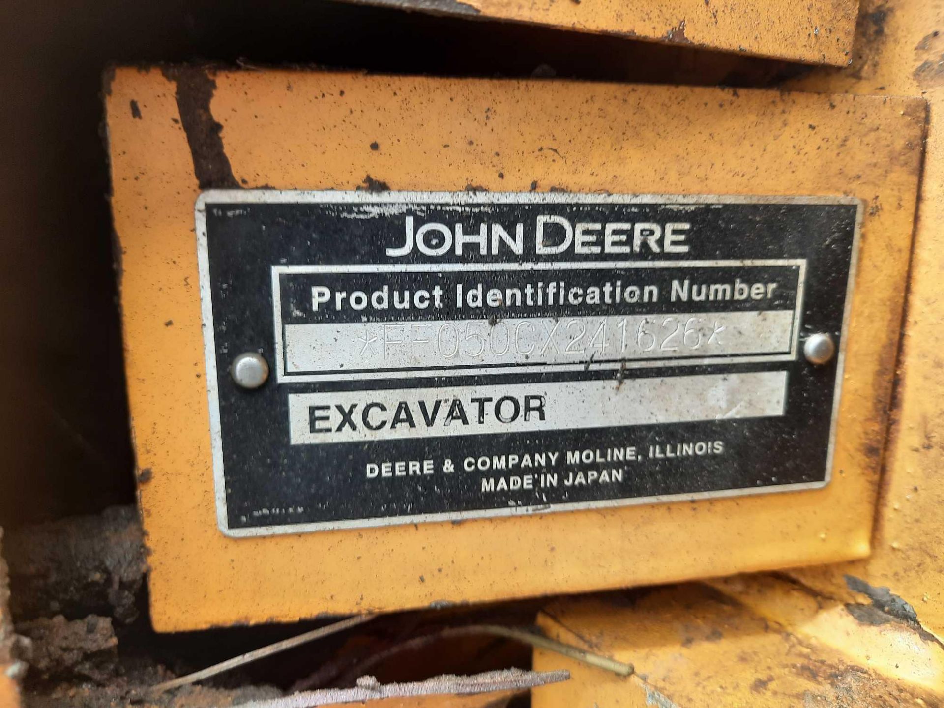 2005 John Deere 50C Excavator - Image 9 of 32