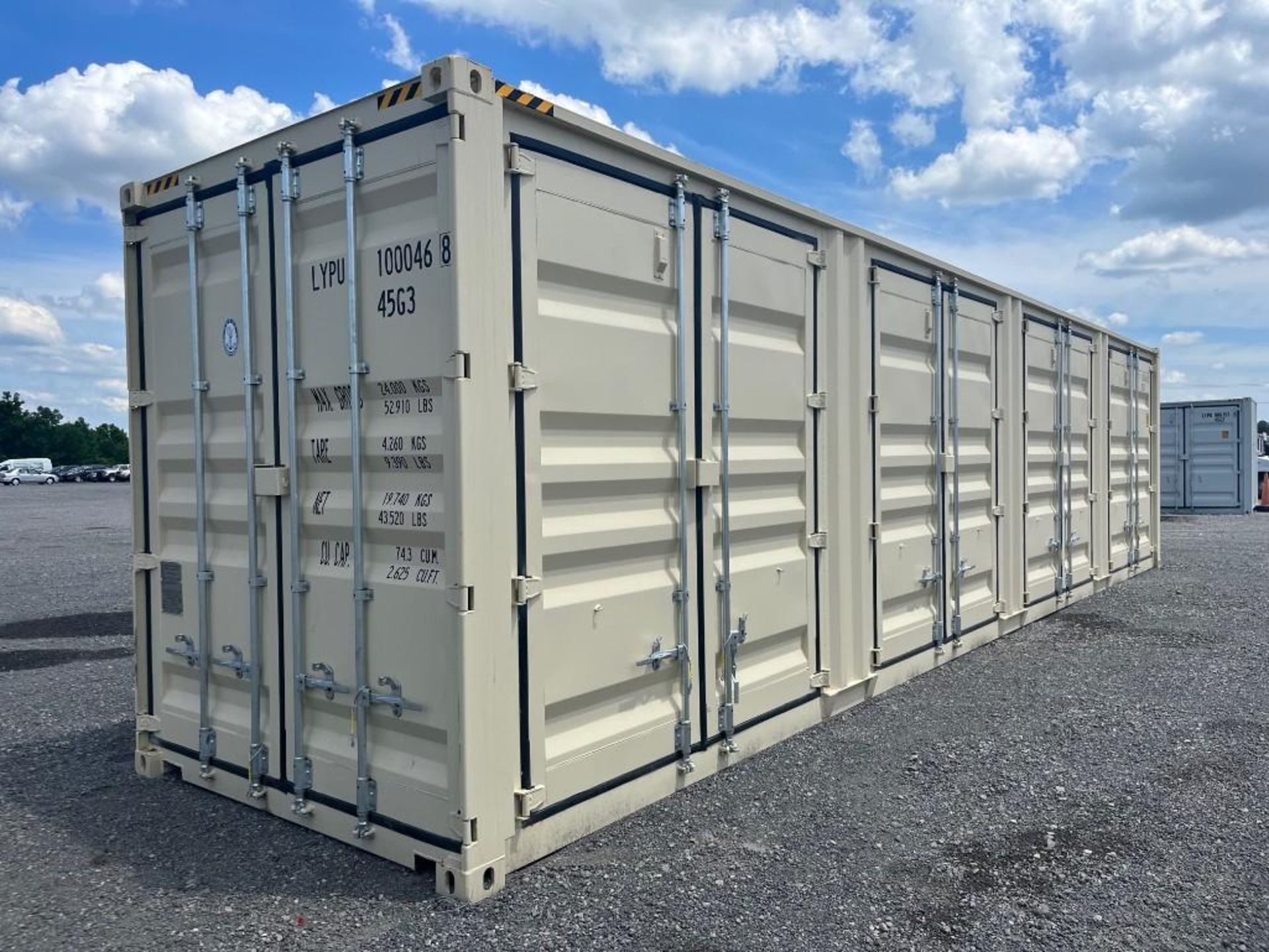 2022 40' Cube Multi-Door Storage Container