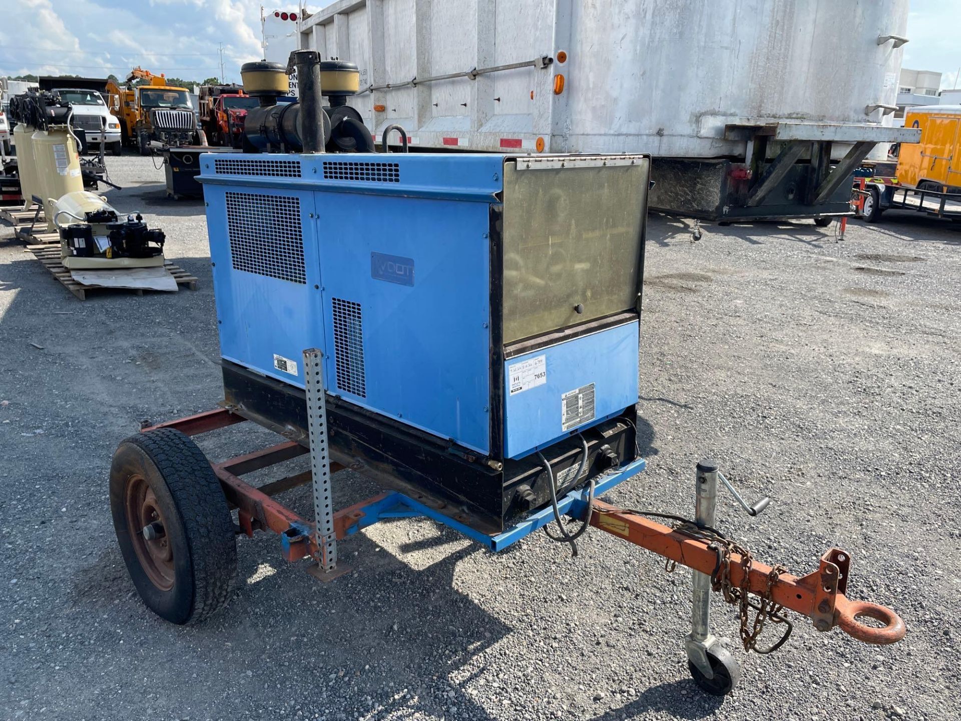 2000 Miller 400 Airpack Welder Compressor - Image 7 of 18