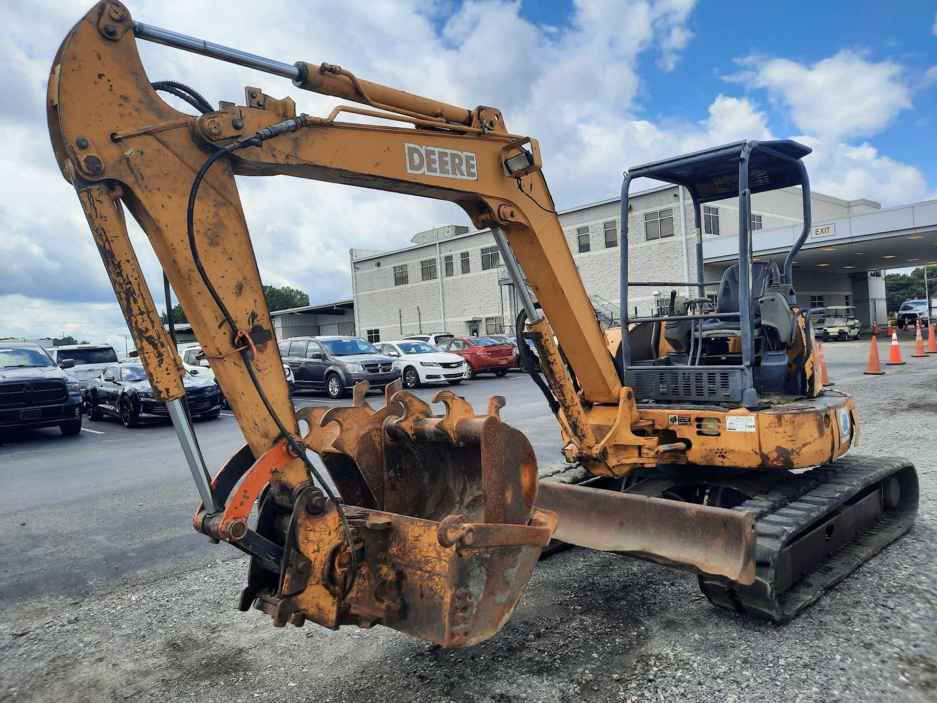 2005 John Deere 50C Excavator - Image 7 of 32