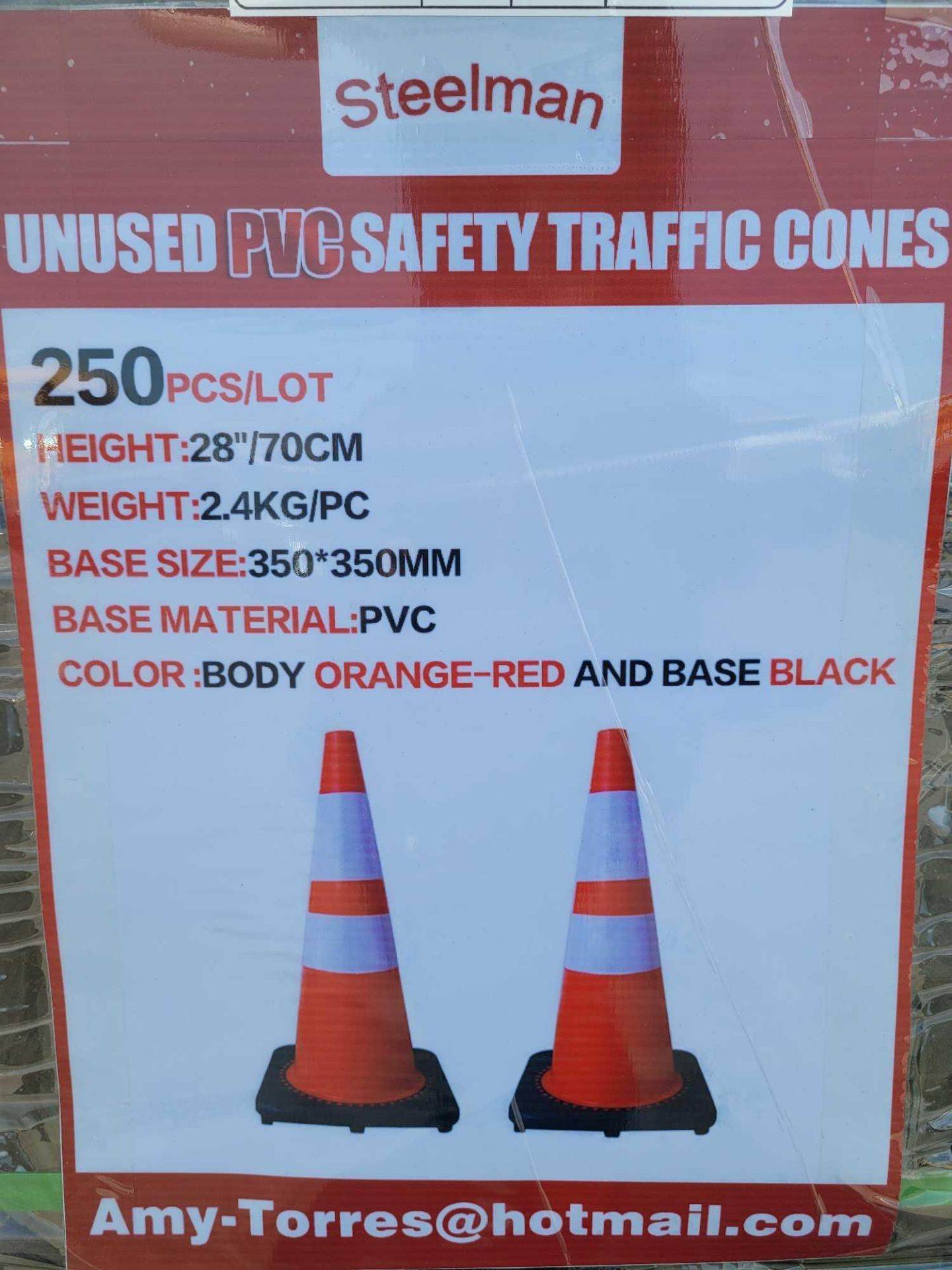 Steelman PVC Safety Cones - Image 5 of 6