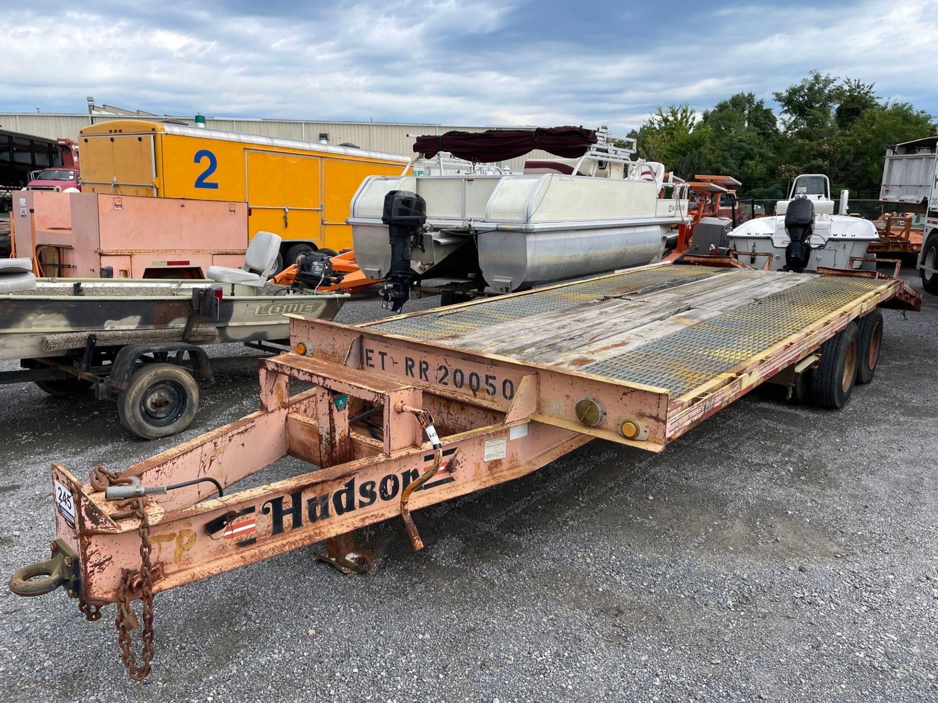 1998 24’ Hudson Brothers HTD18D Equipment Trailer - Image 2 of 21