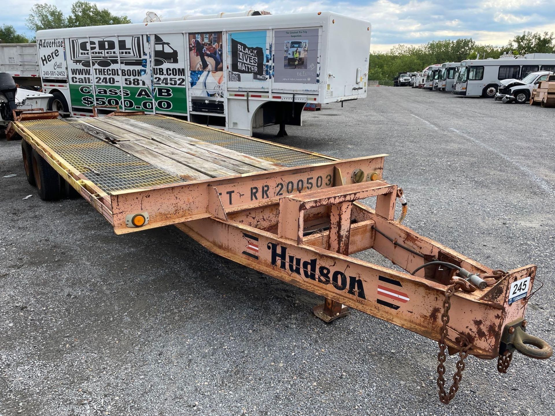1998 24’ Hudson Brothers HTD18D Equipment Trailer - Image 5 of 21