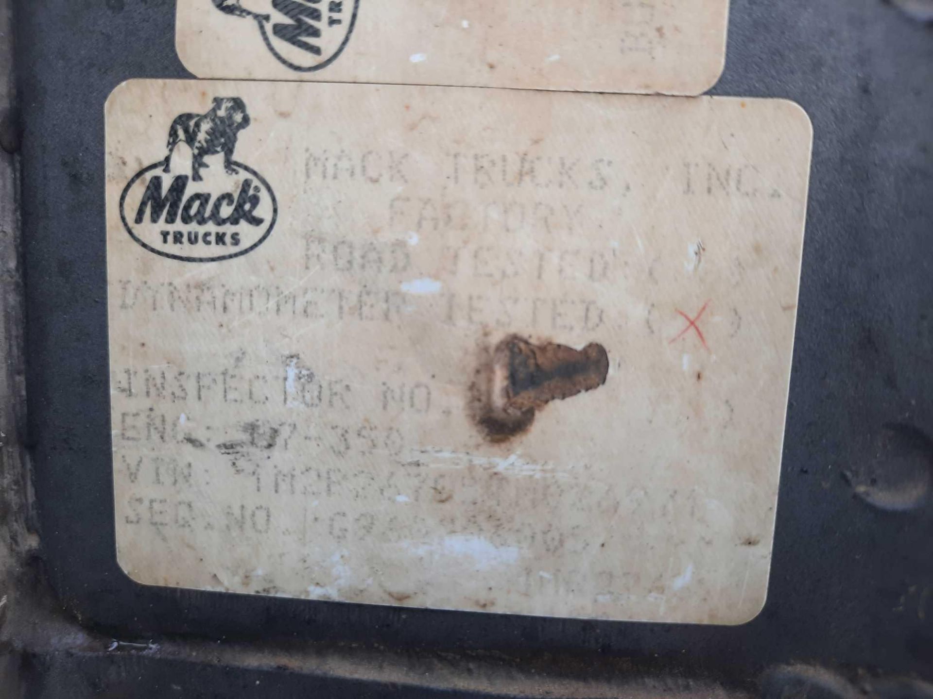 1996 Mack T/A Dump Truck - Image 9 of 38