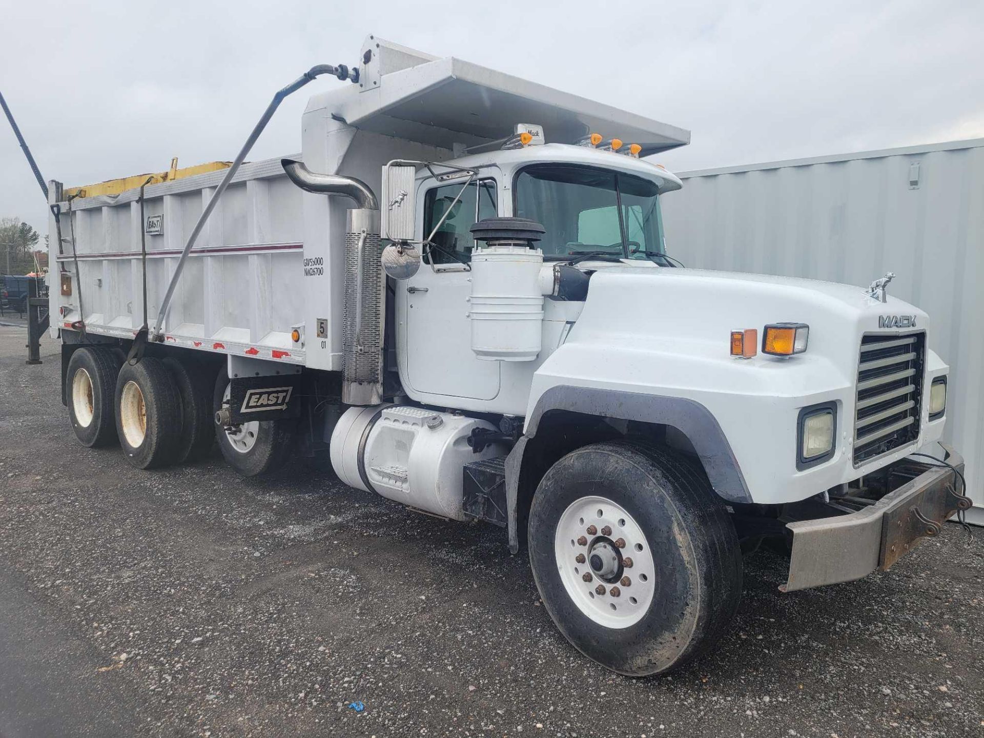 2001 Mack Dump Truck and Salt Spreader