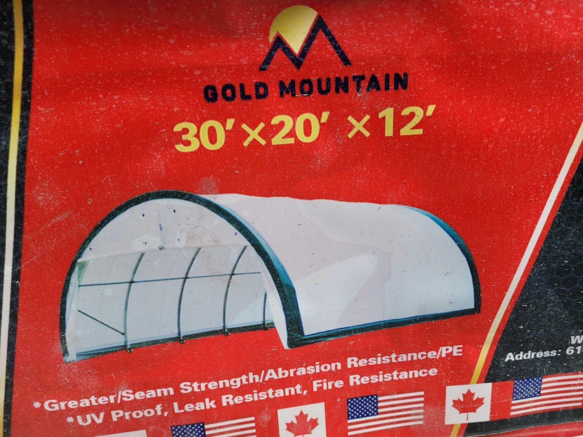 2021 Gold Mountain 203012R Storage Shelter - Image 5 of 7
