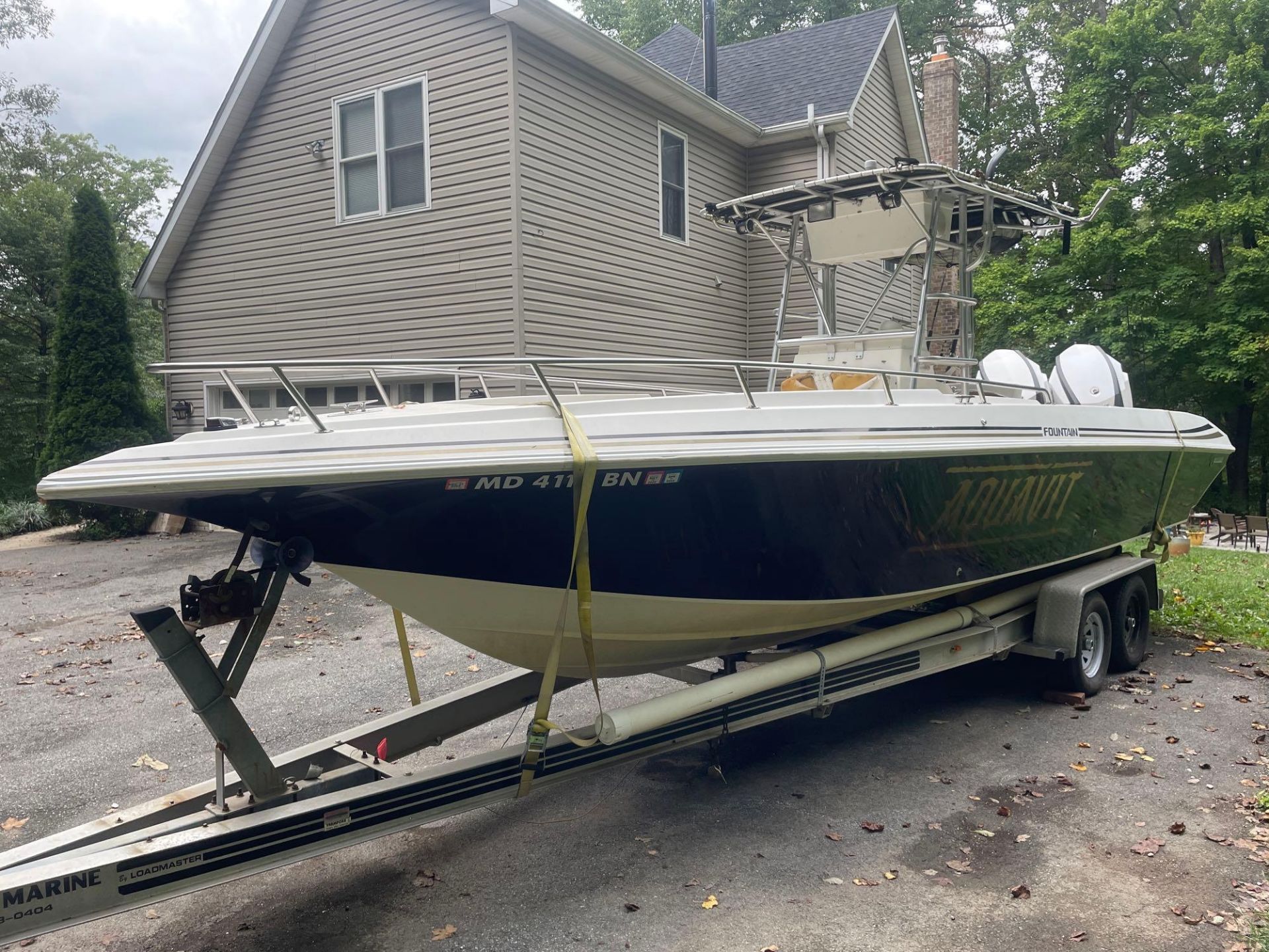 Fountain Aquavit Boat And Trailer - Image 5 of 57