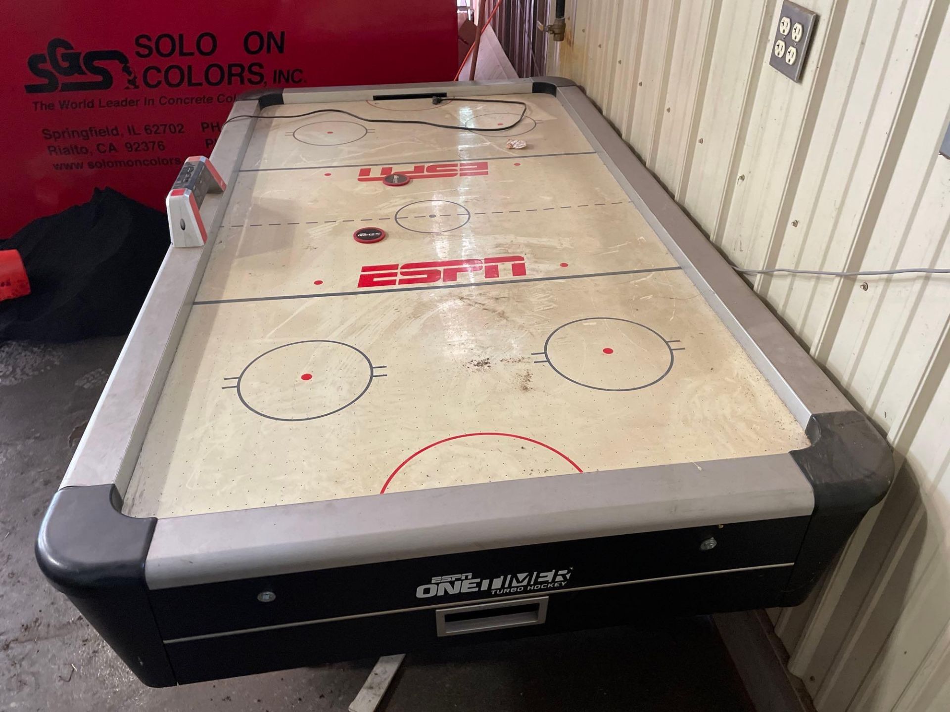 Foosball Table And ESPN Air Hockey Table - Image 9 of 12