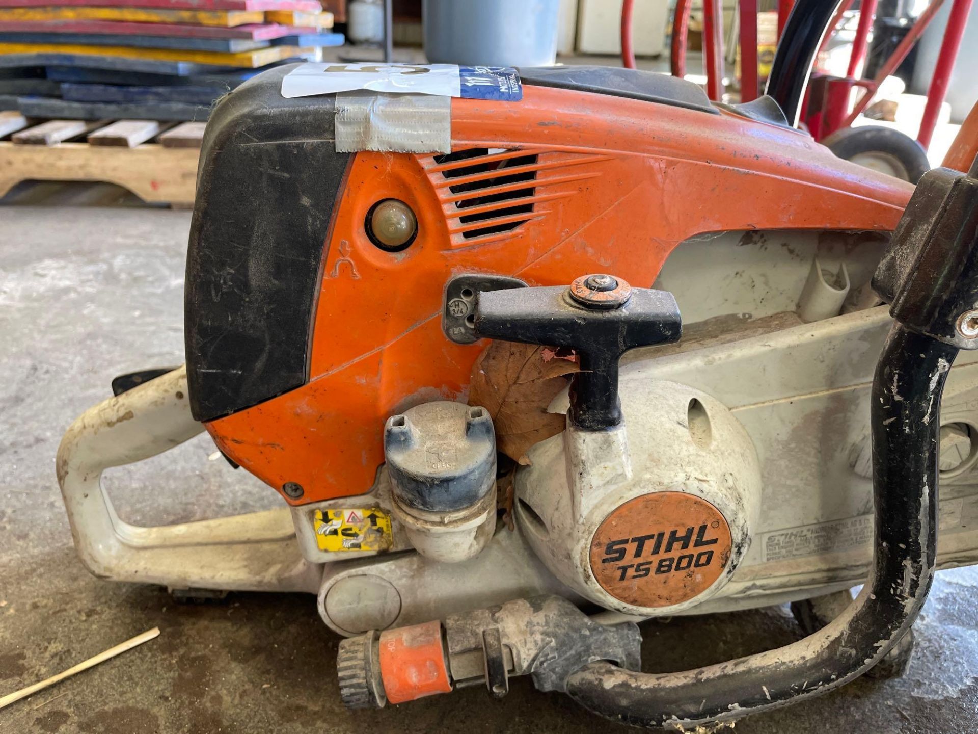 STIHL TS 800 Concrete Saw W/ New Blades - Image 6 of 8