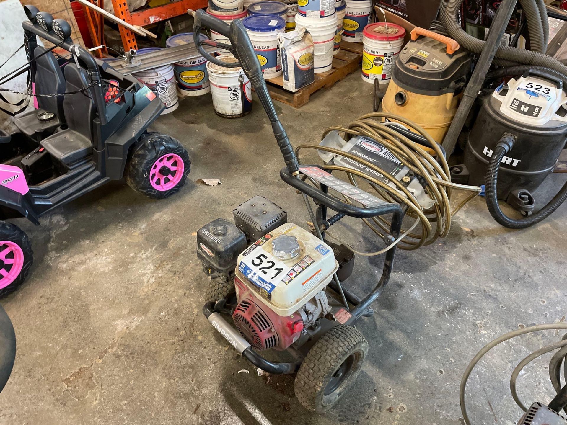 Simpson 4000 Psi Professional Pressure Washer