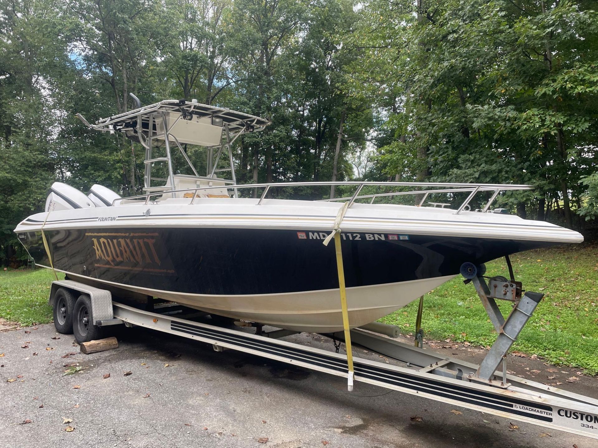 Fountain Aquavit Boat And Trailer - Image 2 of 57