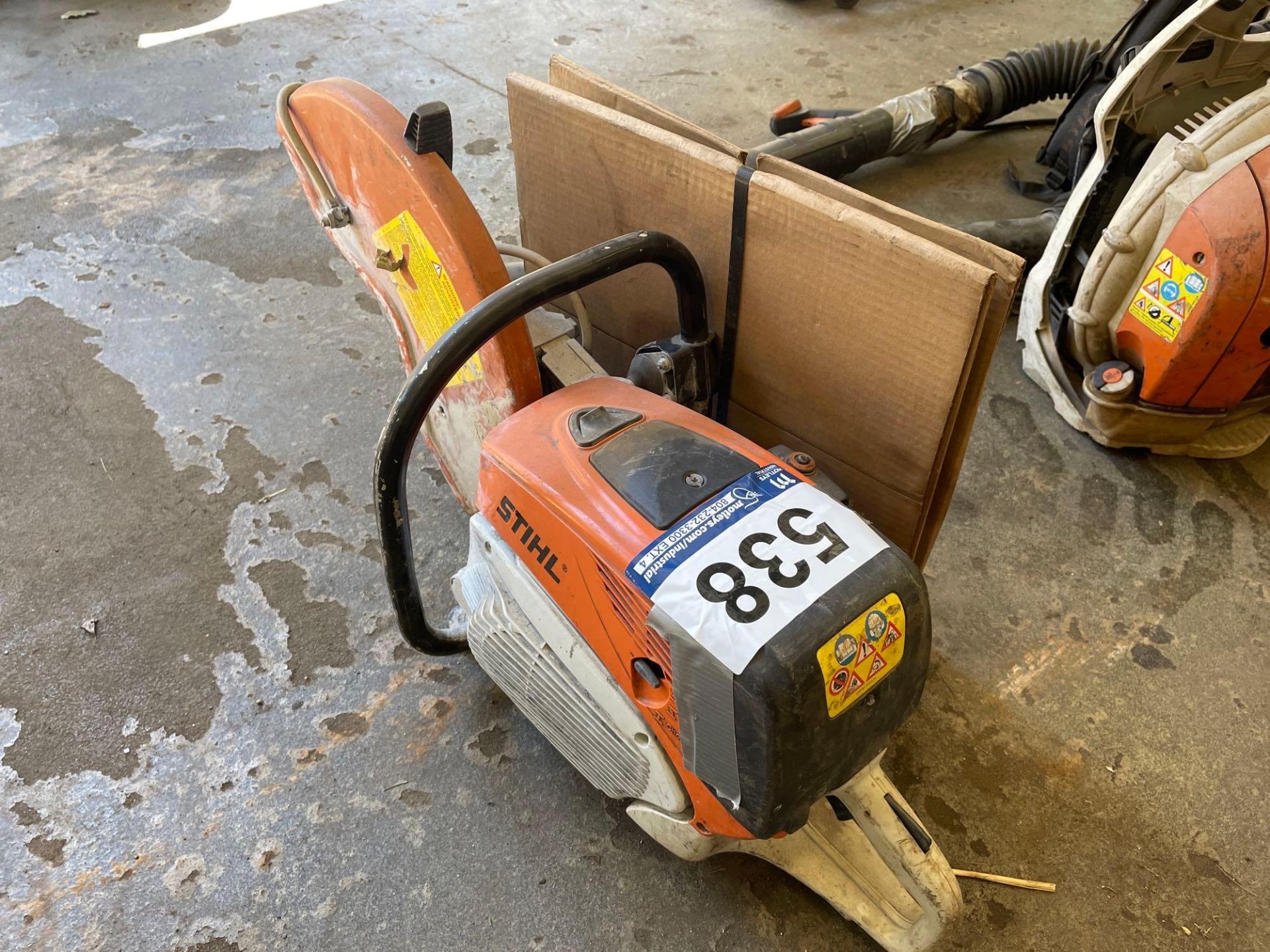 STIHL TS 800 Concrete Saw W/ New Blades - Image 2 of 8