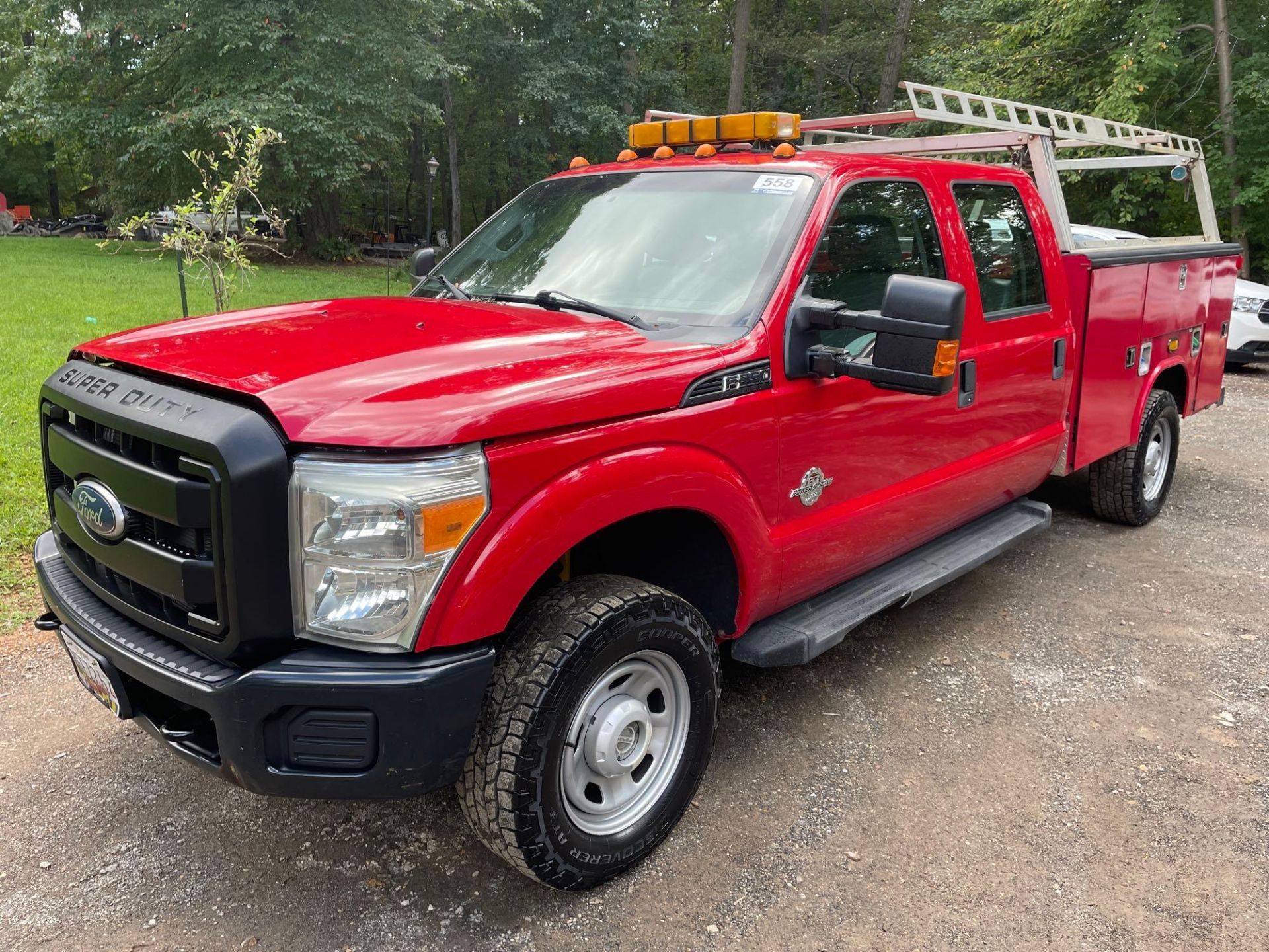 2011 Ford F350 4x4 Crew Cab Service Truck