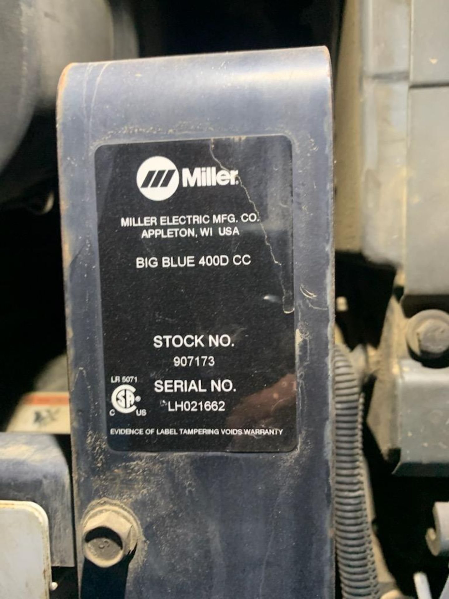 Miller Big Blue 400D Welder - Image 8 of 11