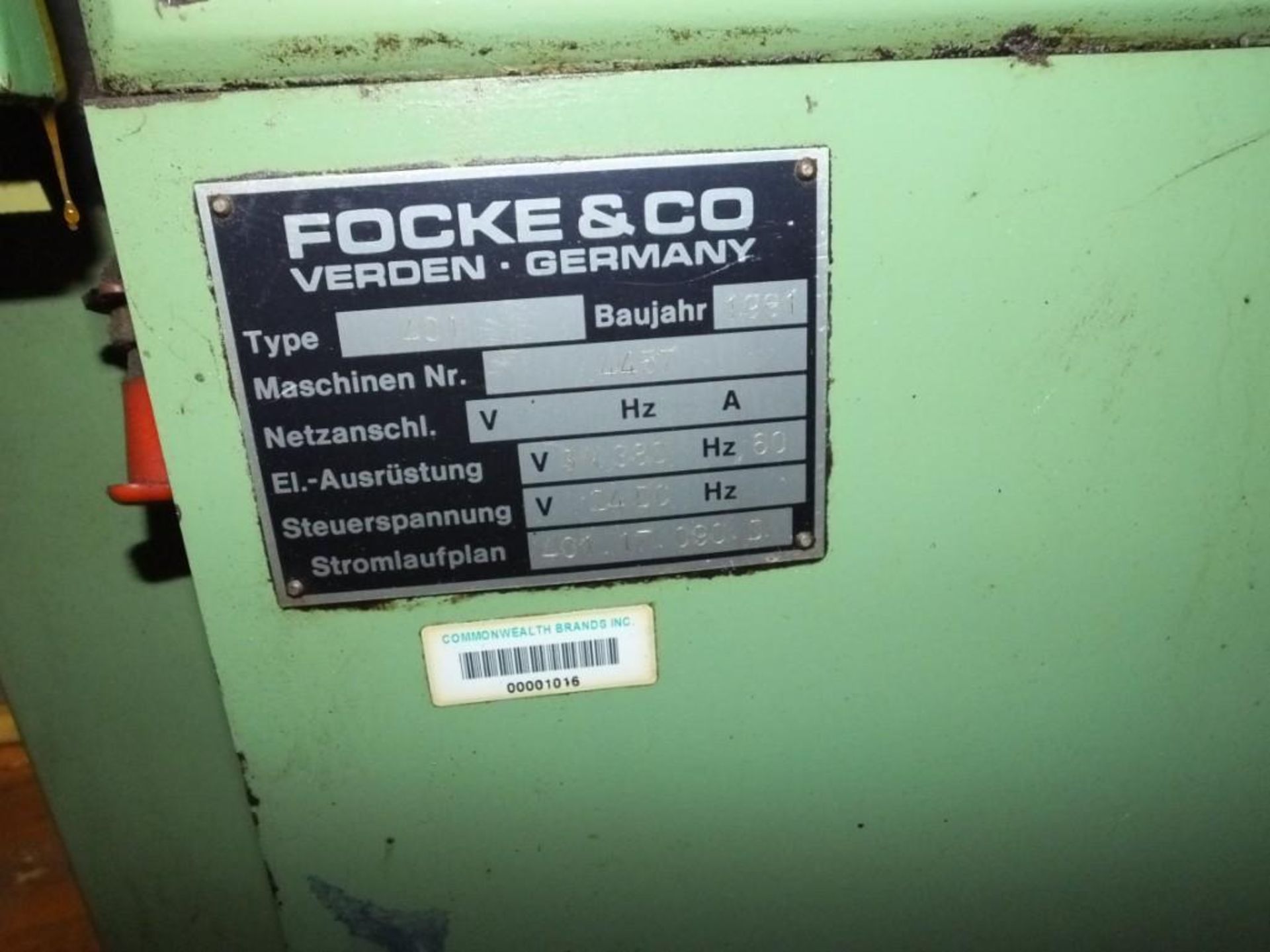 Focke FPZ-350-S Cigarette Packing Module - Image 31 of 62