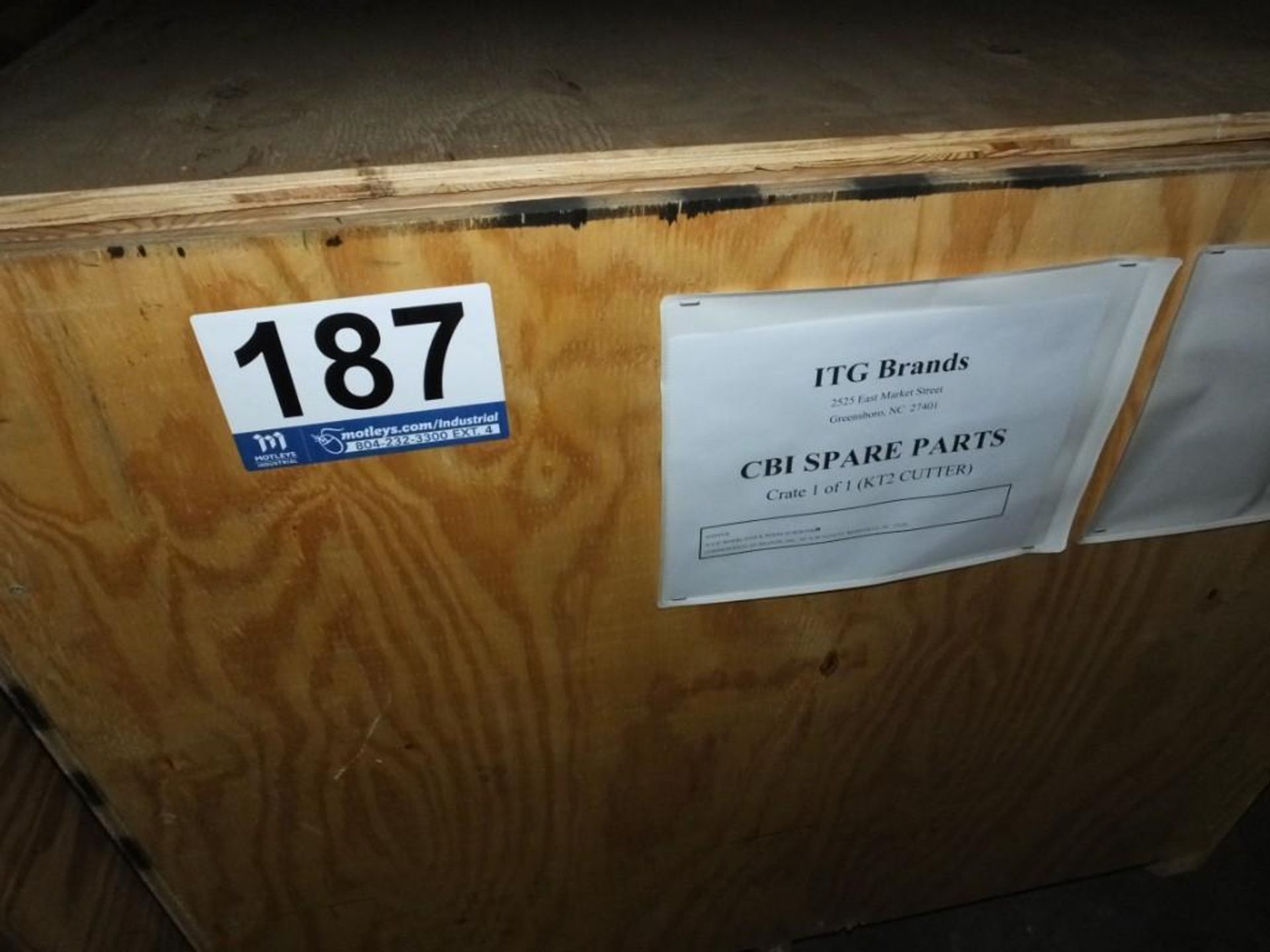 Hauni KT2 Spare Parts Crate with Approx. 150 Line Items and Over 500 Parts - Image 2 of 3