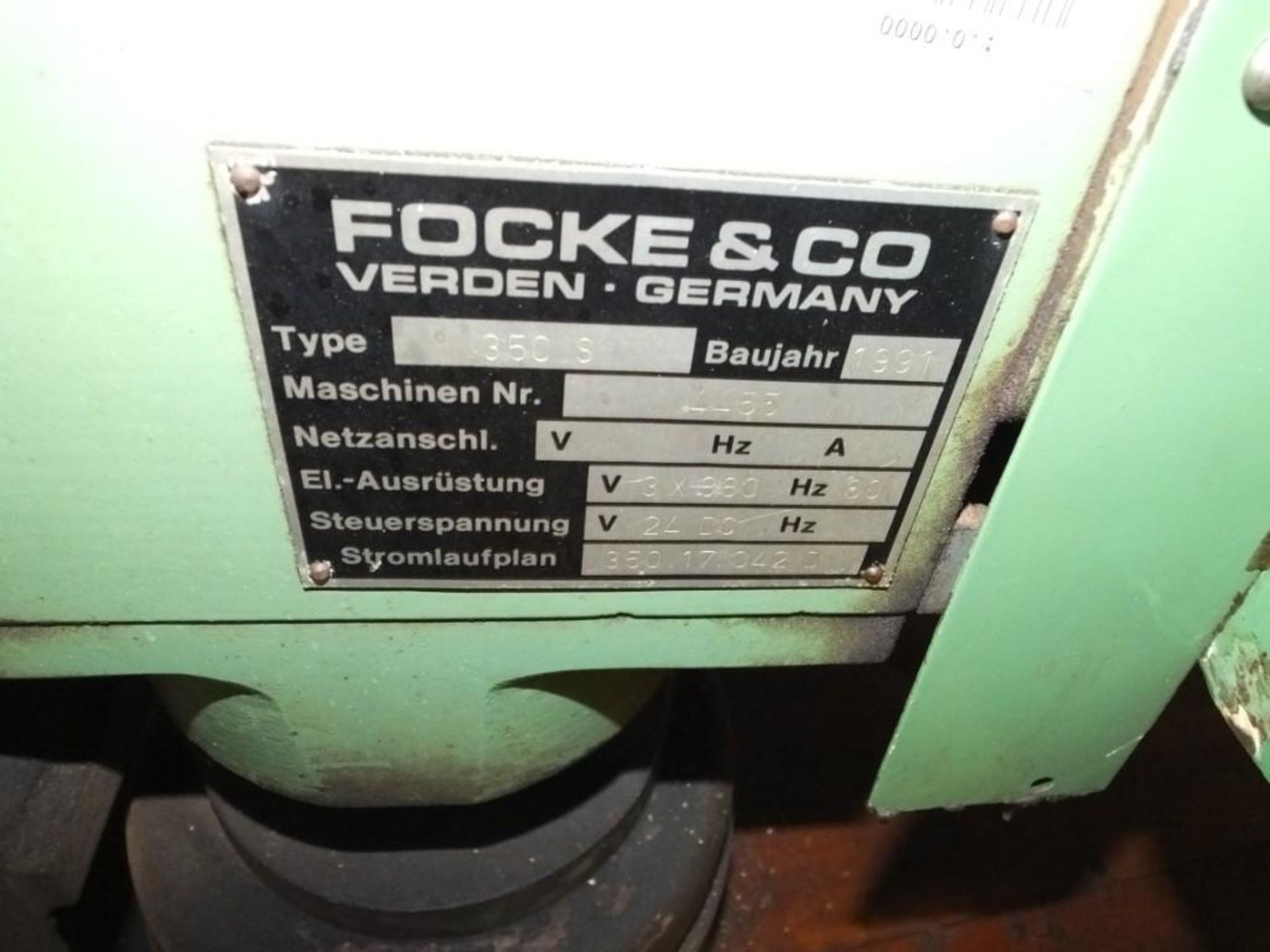 Focke FPZ-350-S Cigarette Packing Module - Image 3 of 62